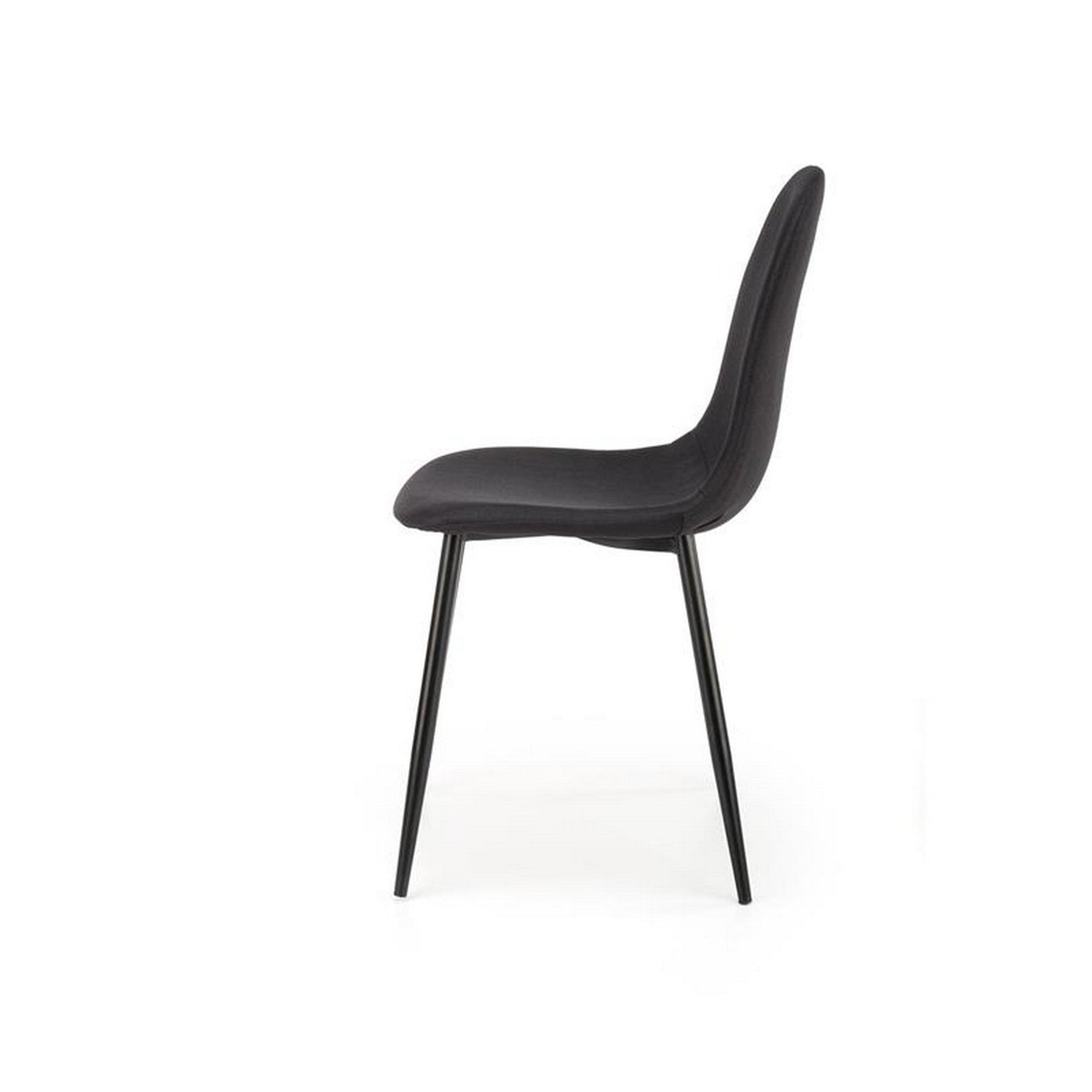 Scaun K449, negru, 43x47x87 cm