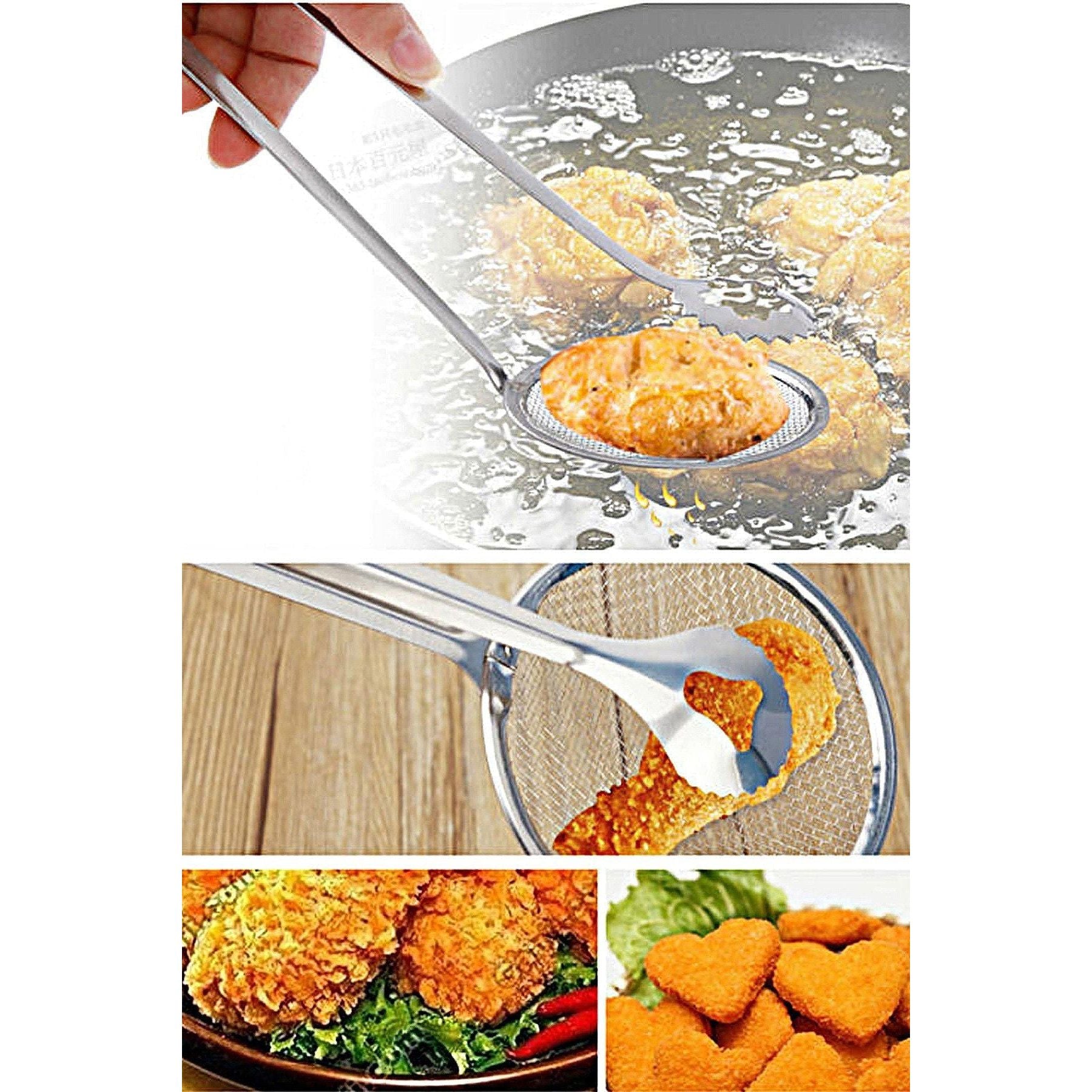 Cleste cu sita Mit-1707-17, otel inox 100%, 29x10 cm
