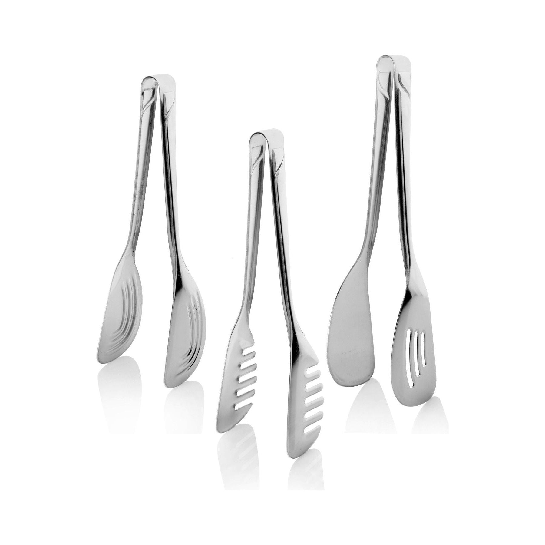 Set de 3 clesti BLS-MŞ01-02-03-Set, argintiu, otel 100%, 22 cm