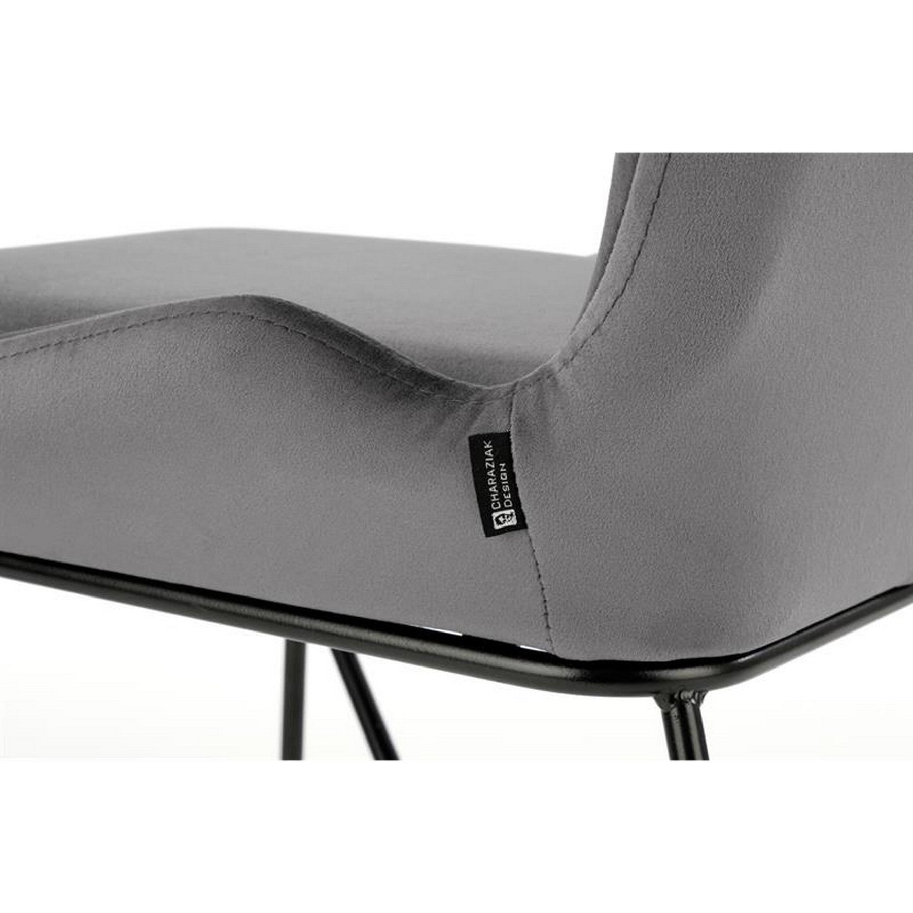 Scaun K454, gri, 46x55x83 cm