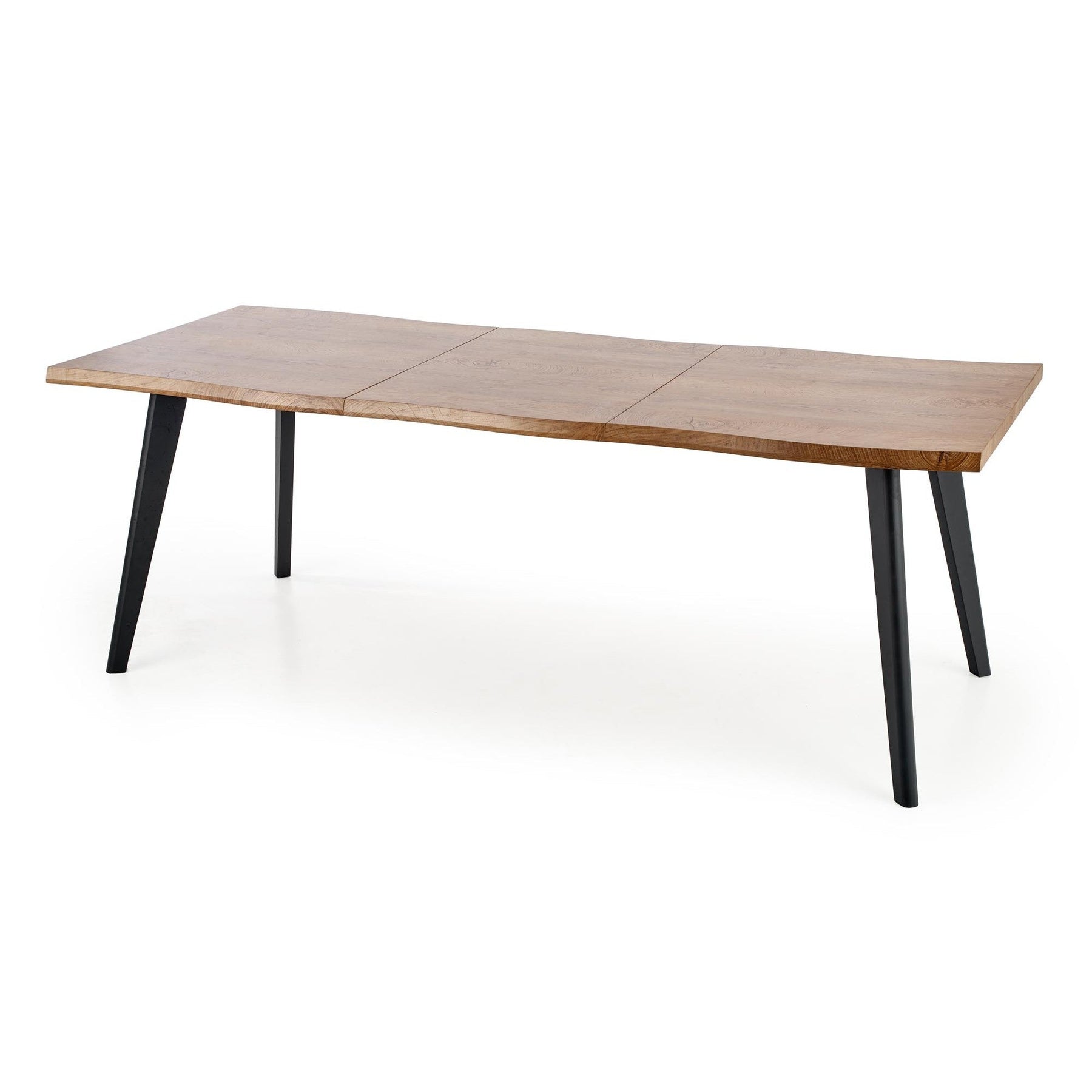 Masa extensibila DICKSON, stejar natural, 120-180x80x75 cm