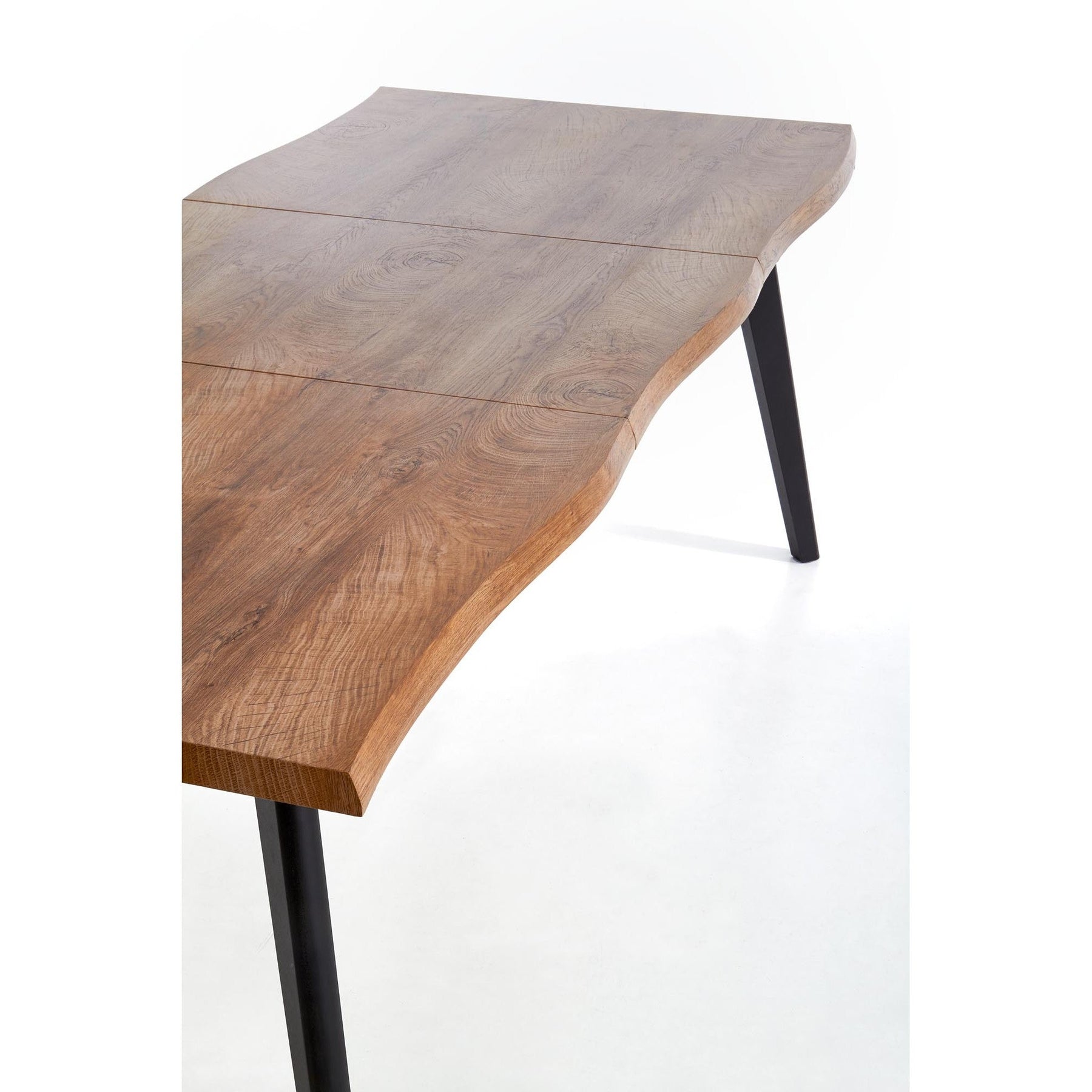 Masa extensibila DICKSON, stejar natural, 120-180x80x75 cm