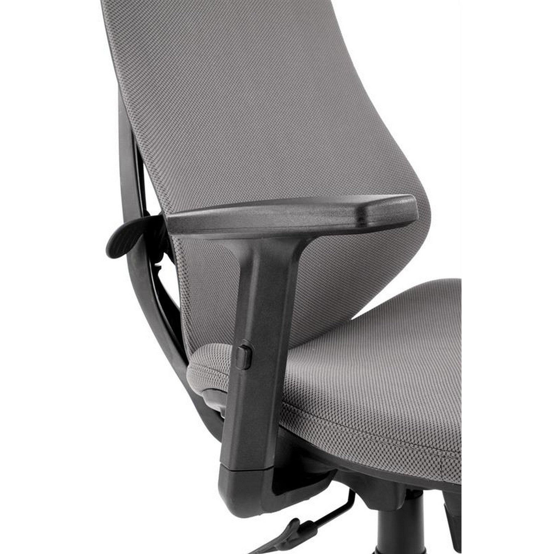 Scaun birou Rubio, gri, 66x60x101/109 cm