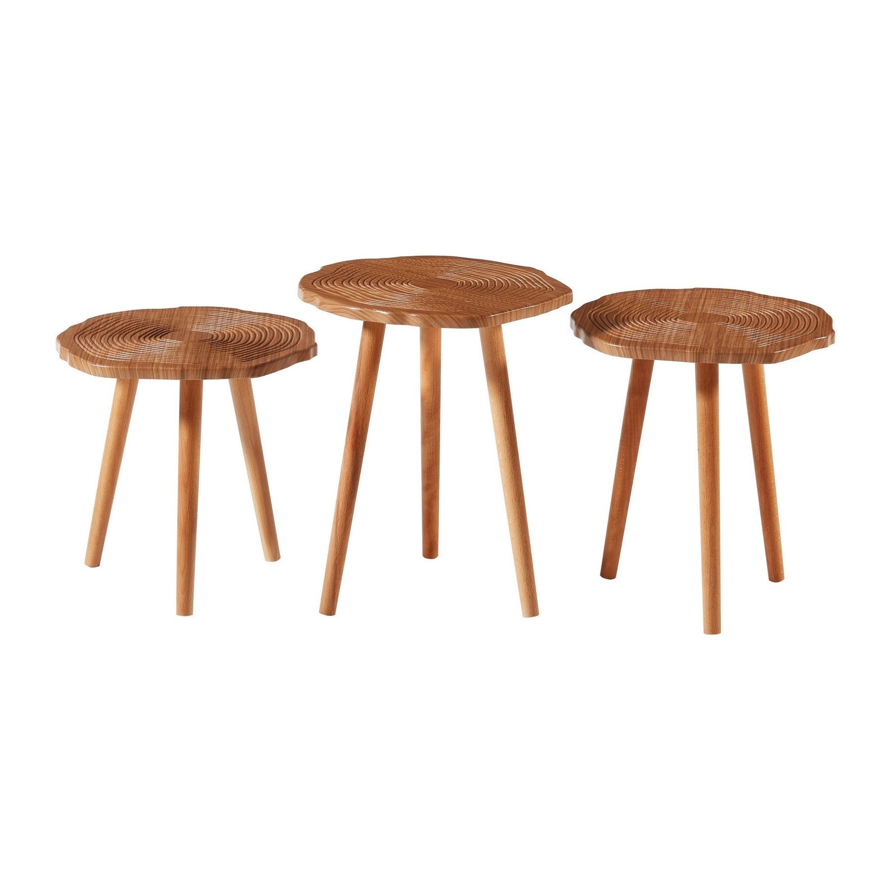 Set 3 masute cafea TUVAL 048, fag