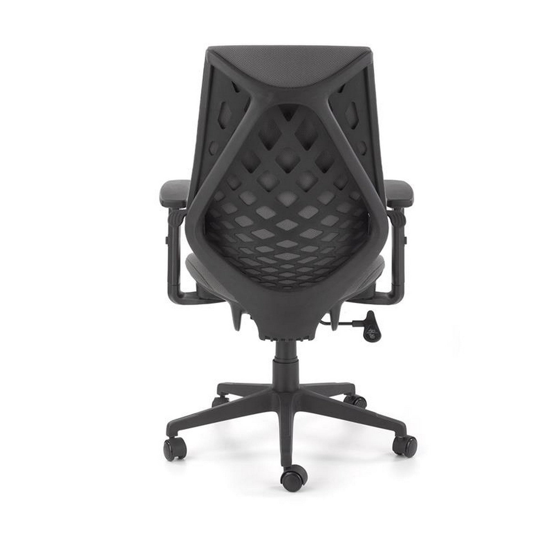 Scaun birou Rubio, gri, 66x60x101/109 cm
