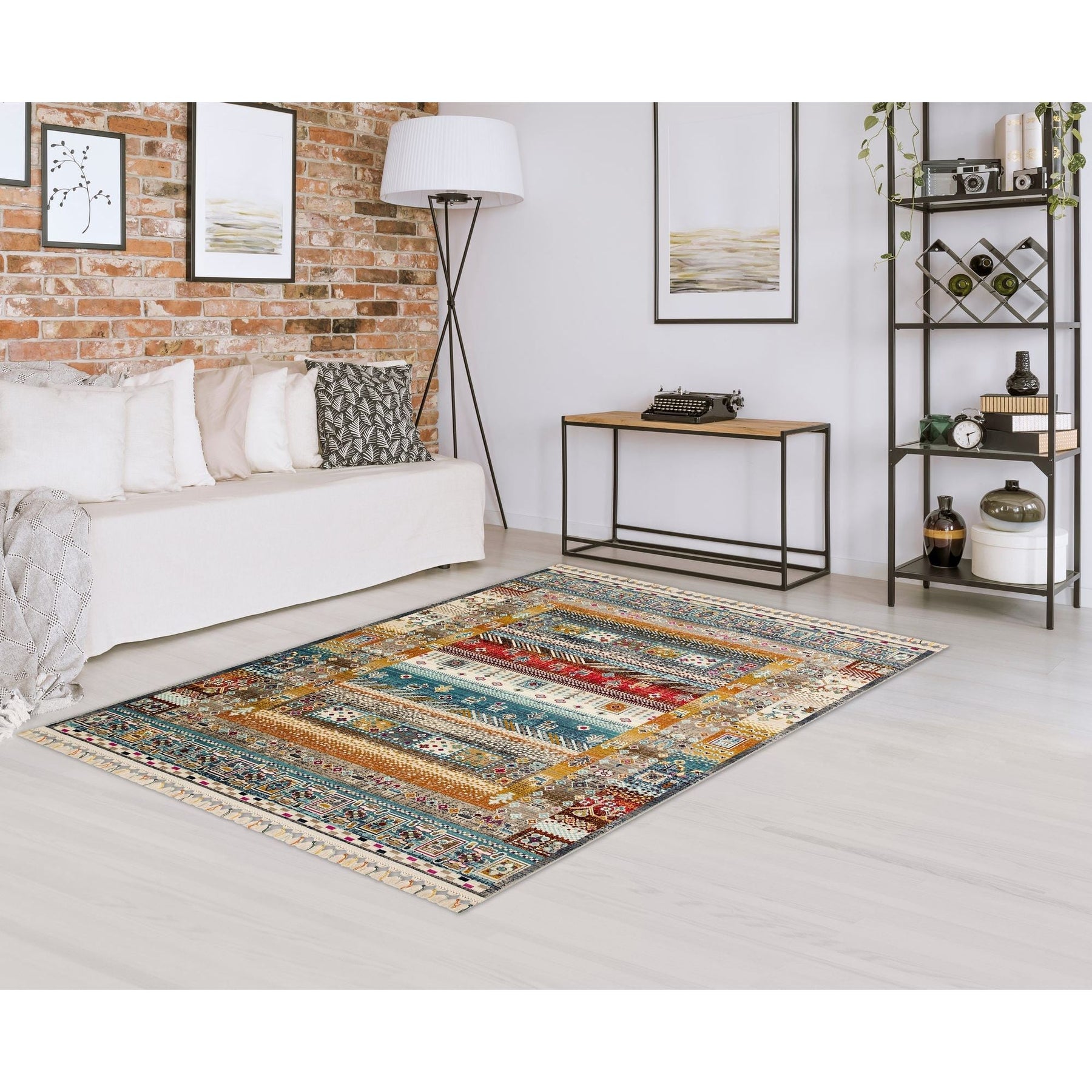 Covor living MULTY, 80x150 cm, forma dreptunghiulara, polipropilen, multicolor,