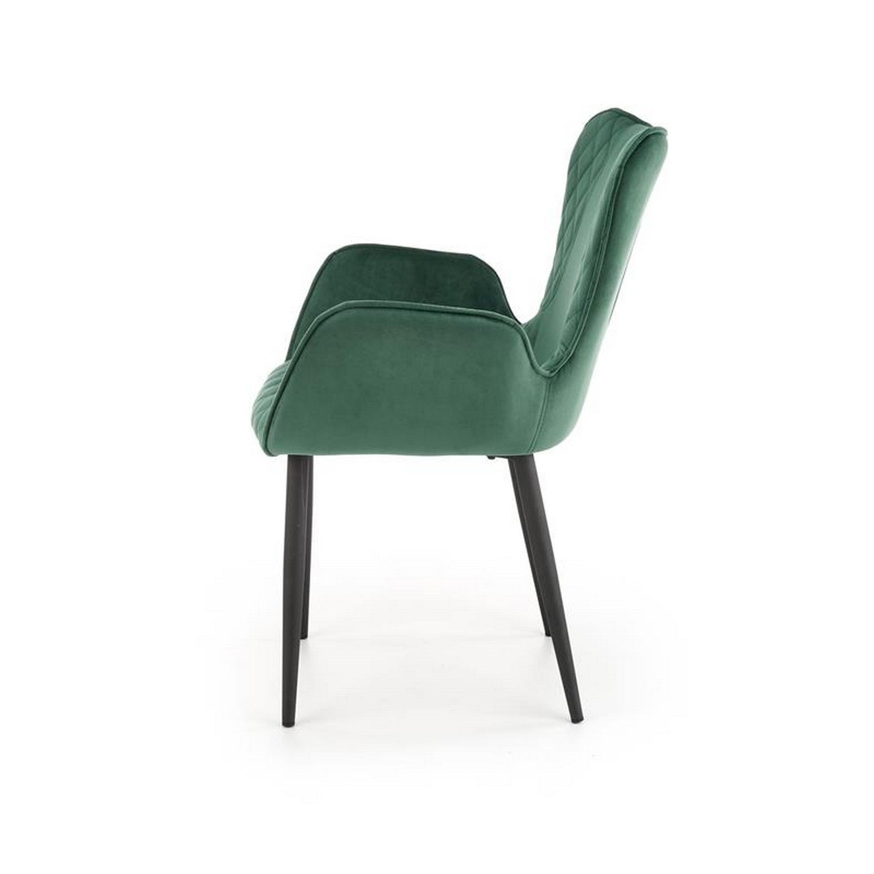 Scaun K427, verde, 56x56x80 cm