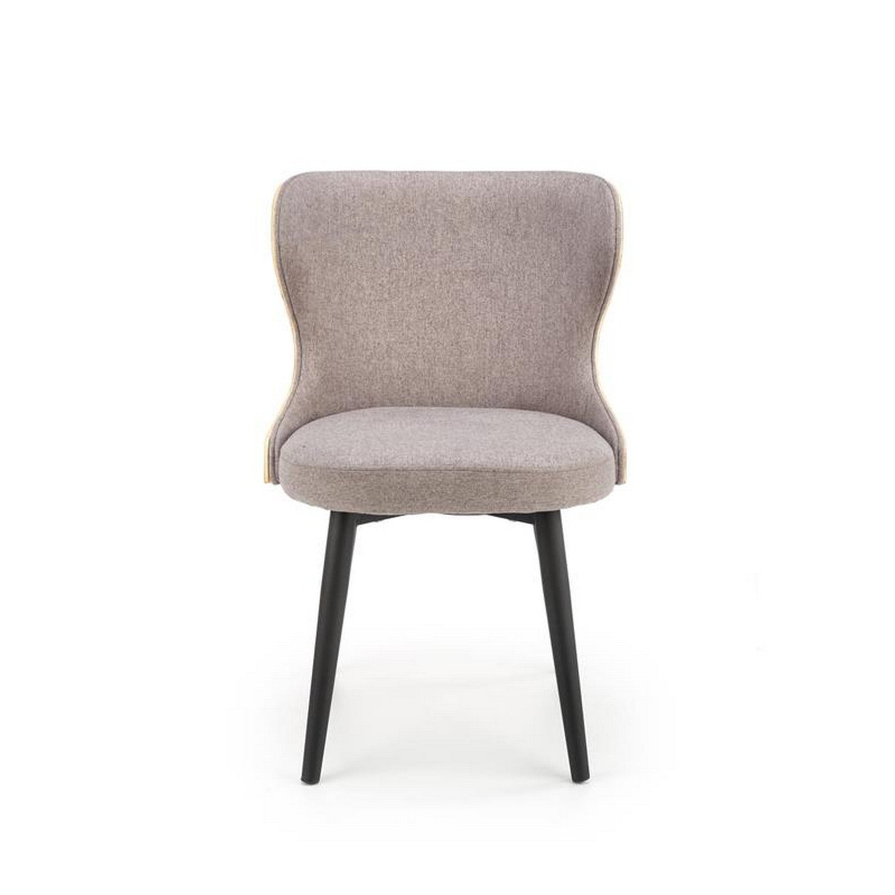 Scaun K452, gri/stejar, 53x56x80 cm