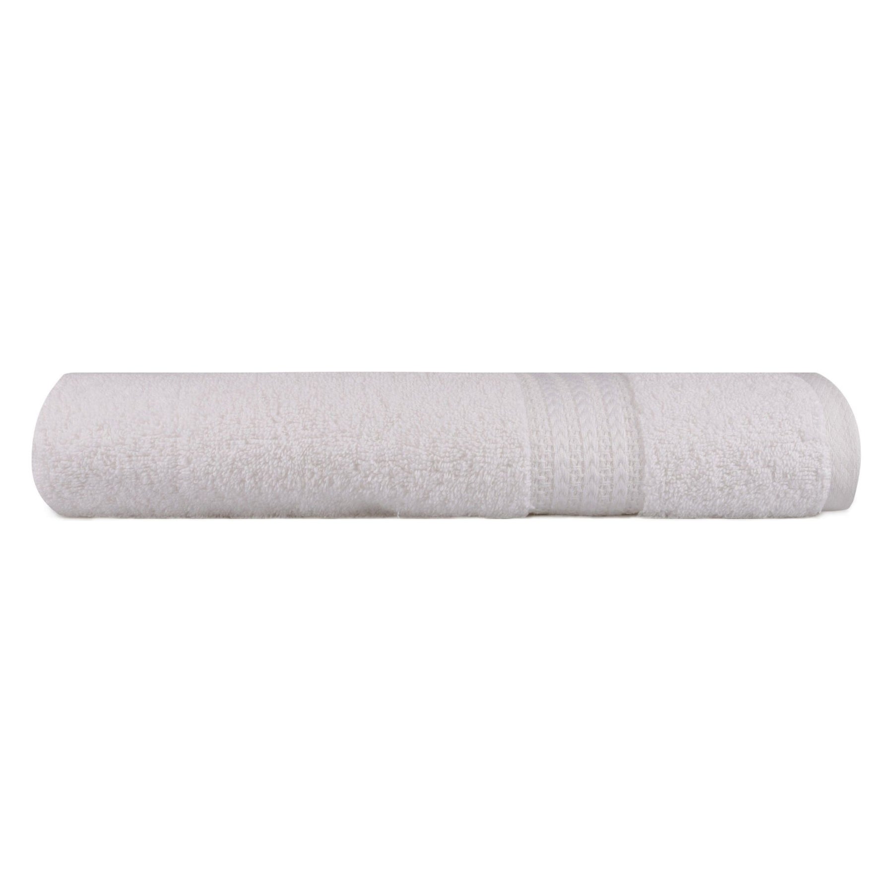 Prosop de baie Rainbow, 70x140 cm, material bumbac, alb