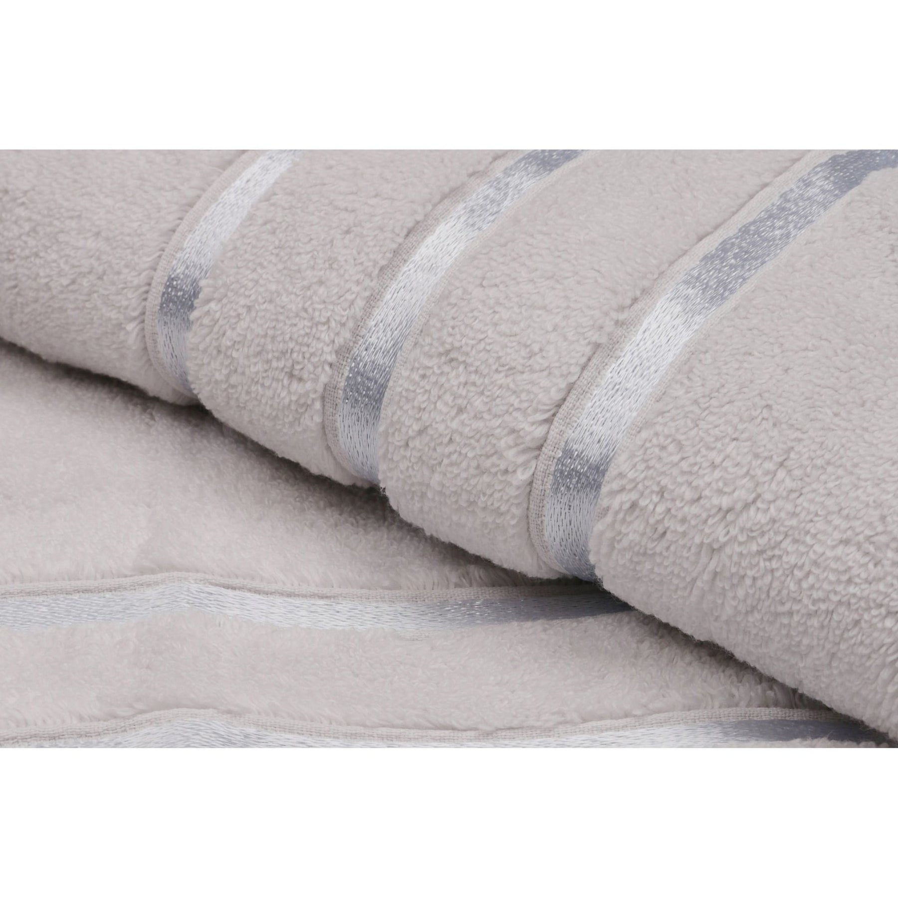 Set 2 prosoape baie Dolce, 70x140 cm, material bumbac, bej