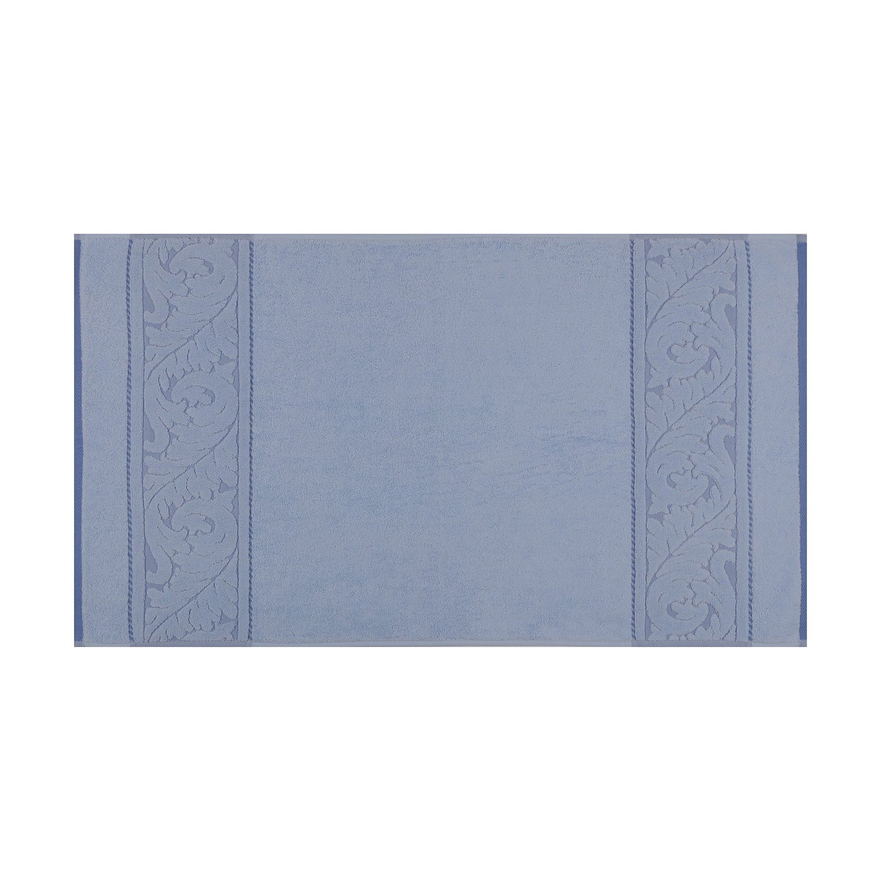 Set 2 prosoape baie Sultan, 50x90 cm, material bumbac, albastru