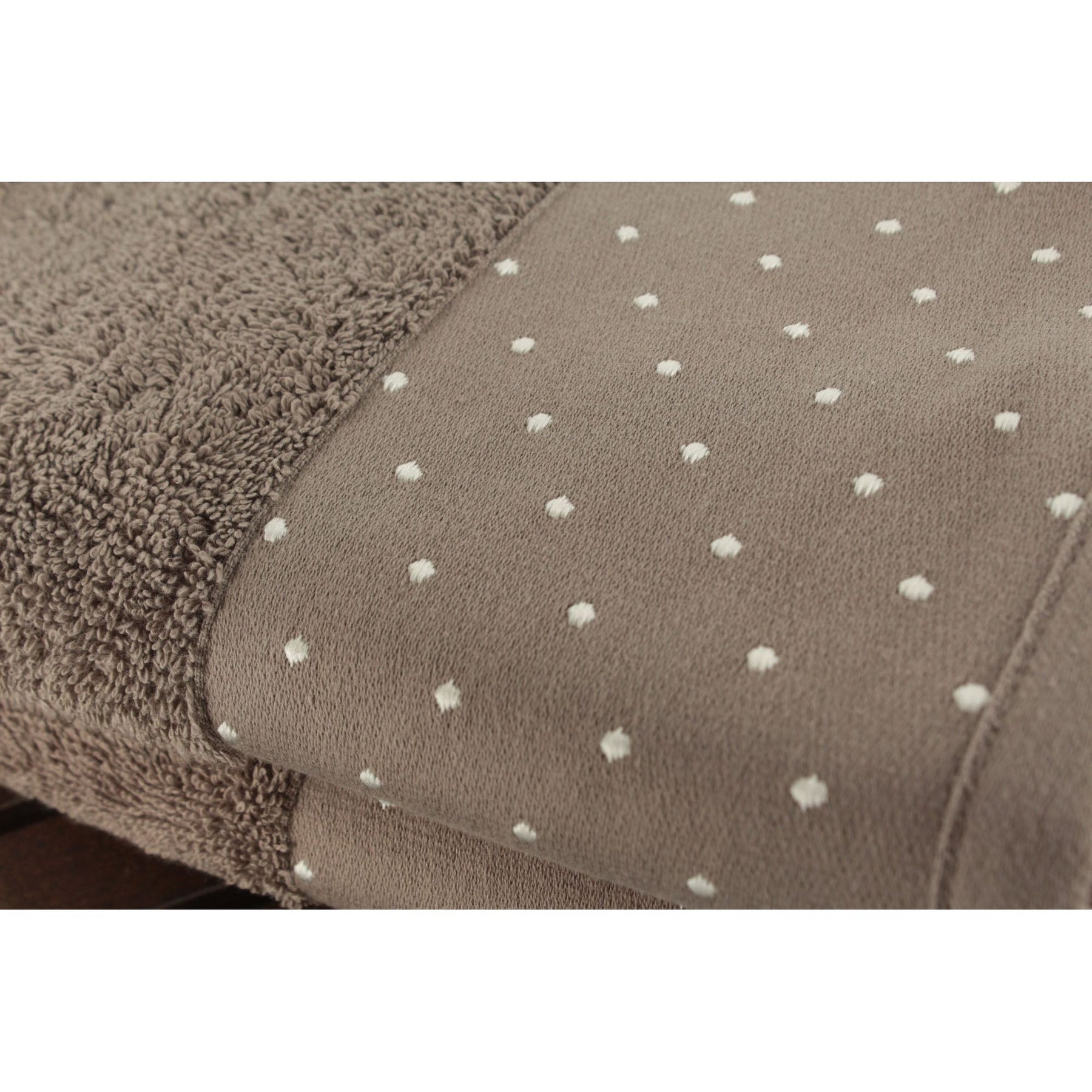 Set 2 prosoape baie Pitiricik, 50x90 cm, material bumbac, maro
