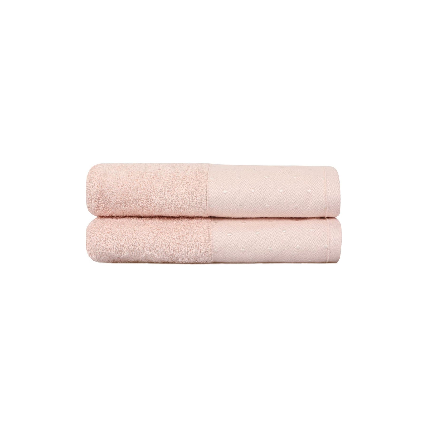 Set 2 prosoape baie Pitiricik, 50x90 cm, material bumbac, crem