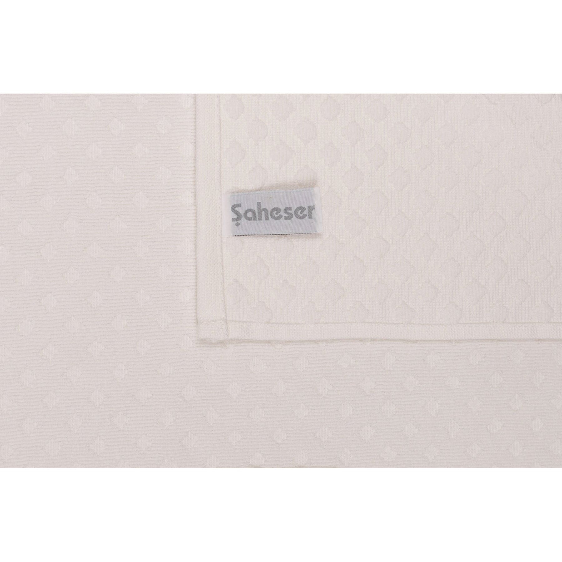 Set 2 prosoape Marcello, albastru/alb, bumbac, 540x90 cm