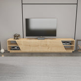 Comoda TV Rhodes, stejar, PAL melaminat, 240x37x47 cm