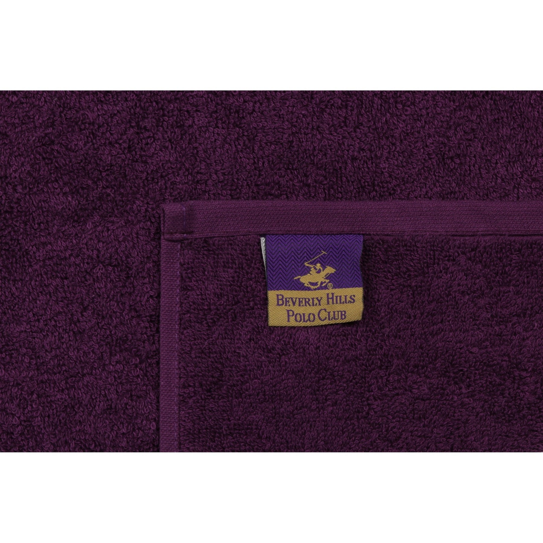 Set 3 prosoape de baie 404, violet, bumbac 100%, 50x90 cm