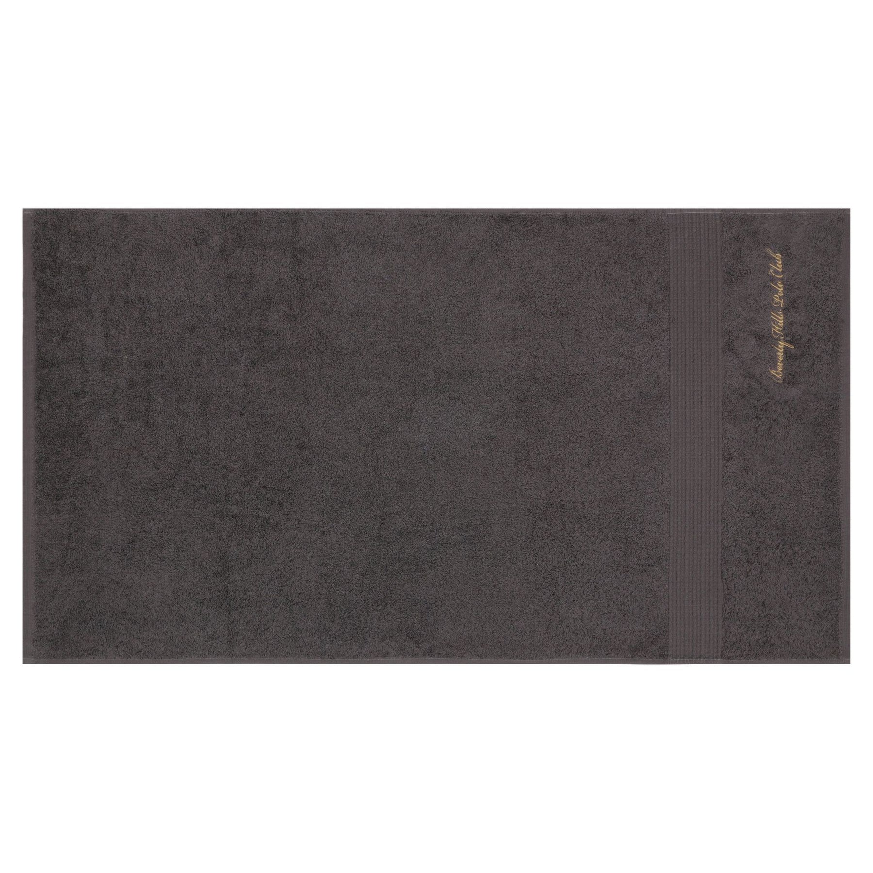 Set 3 prosoape de baie 404, gri, bumbac 100%, 50x90 cm