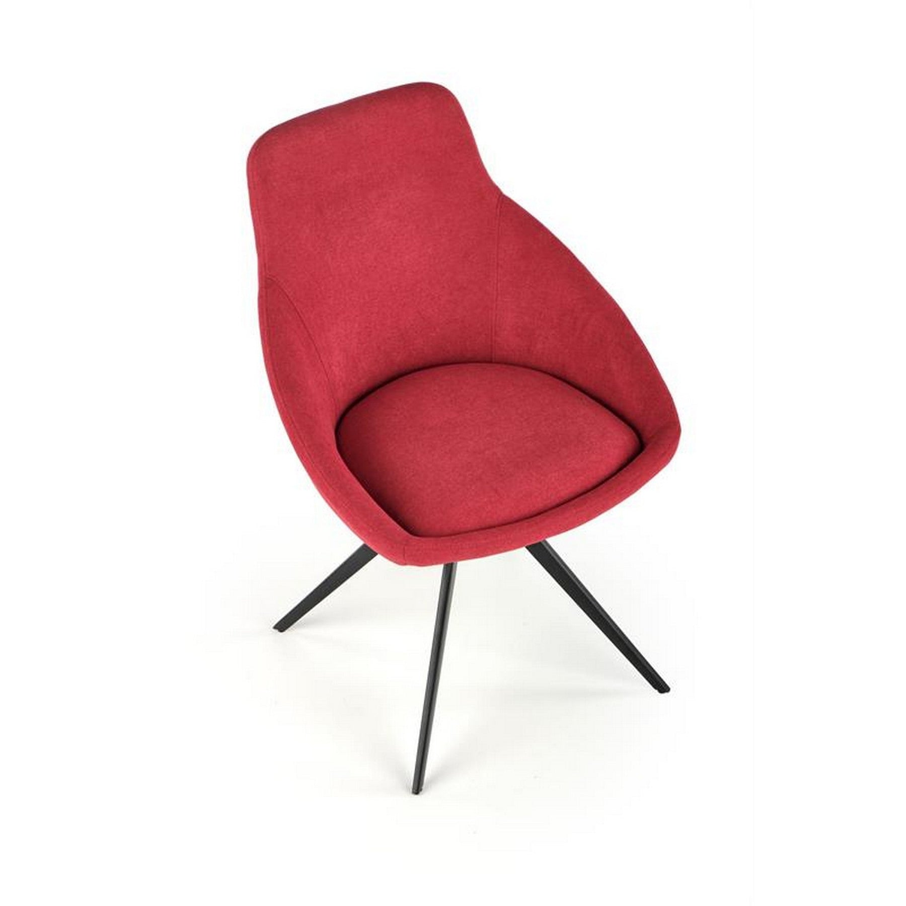 Scaun K431, rosu, 55x54x84 cm