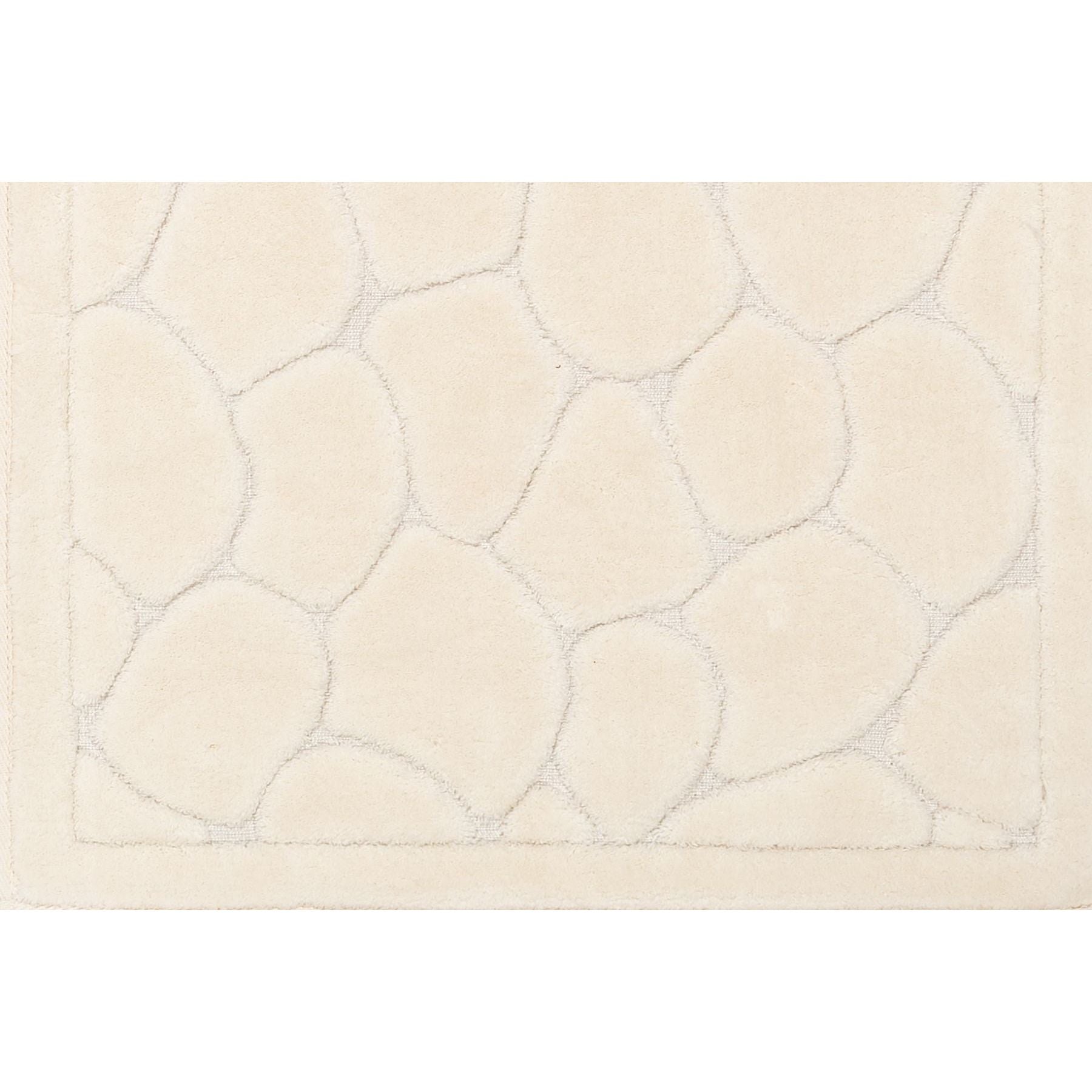 Set 2 covorase baie COTTONKT000132, 50x60/60x100 cm, forma dreptunghiulara, material bumbac, crem