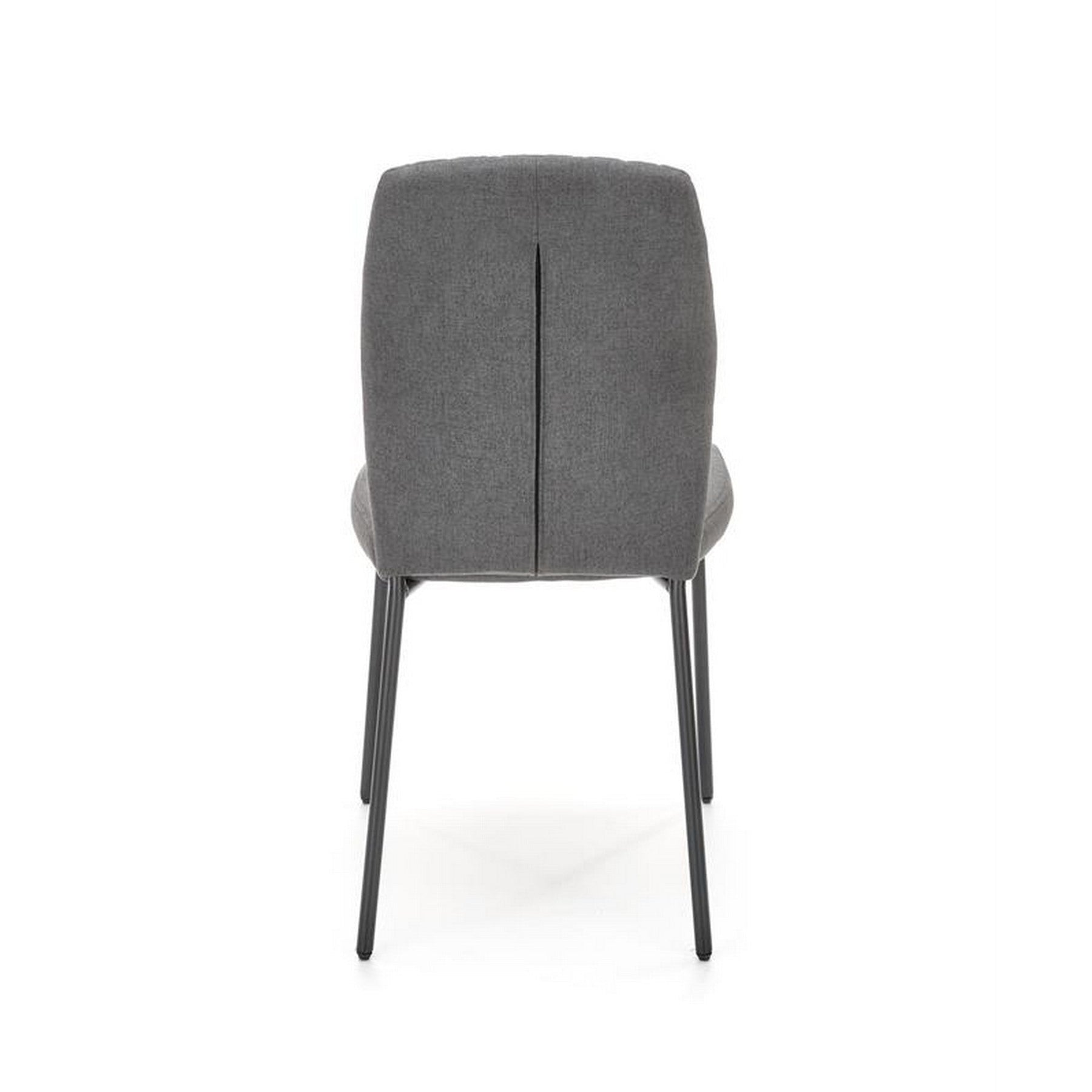 Scaun K461, stofa gri, 46x56x92 cm
