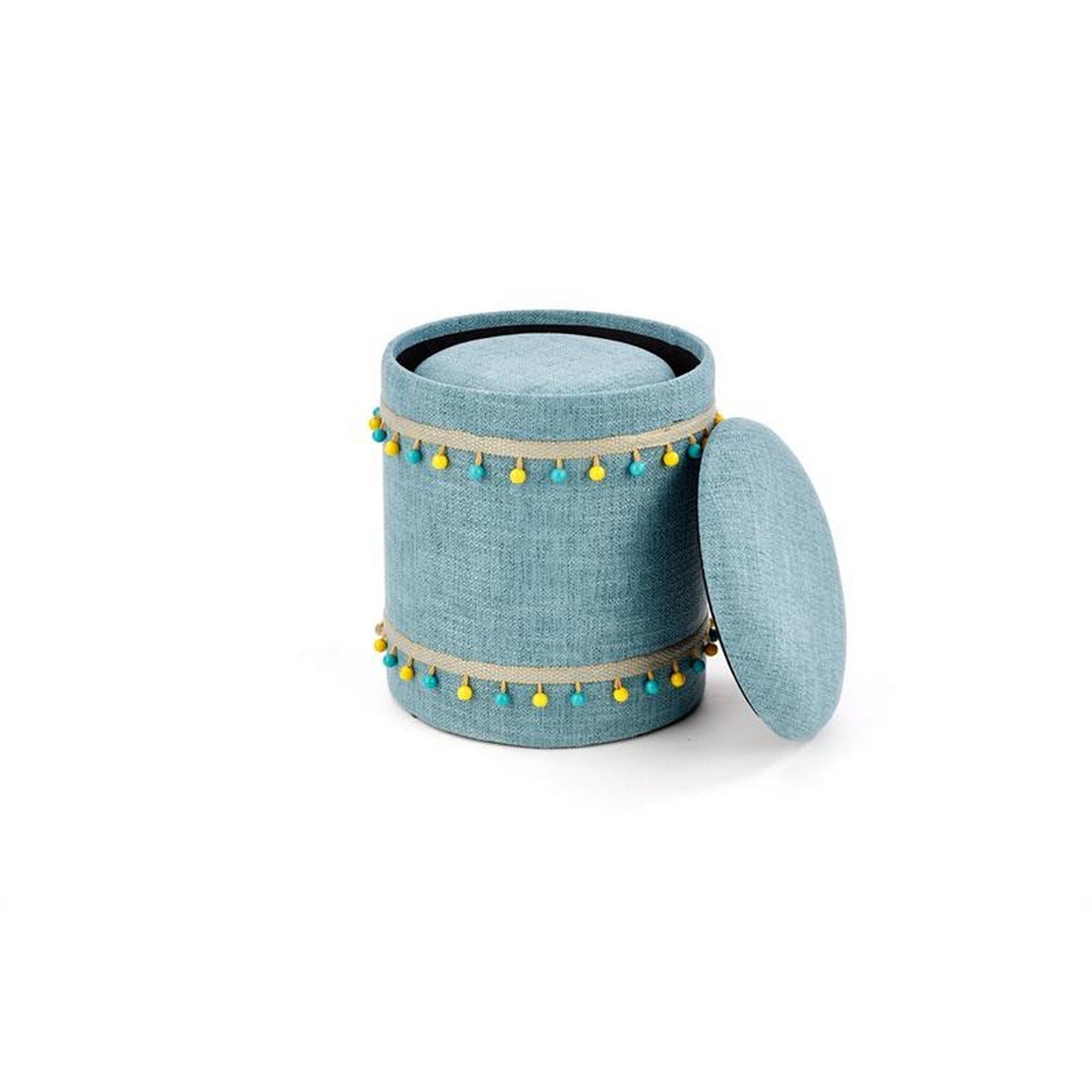 Set 2 tabureti Grado, albastru deschis