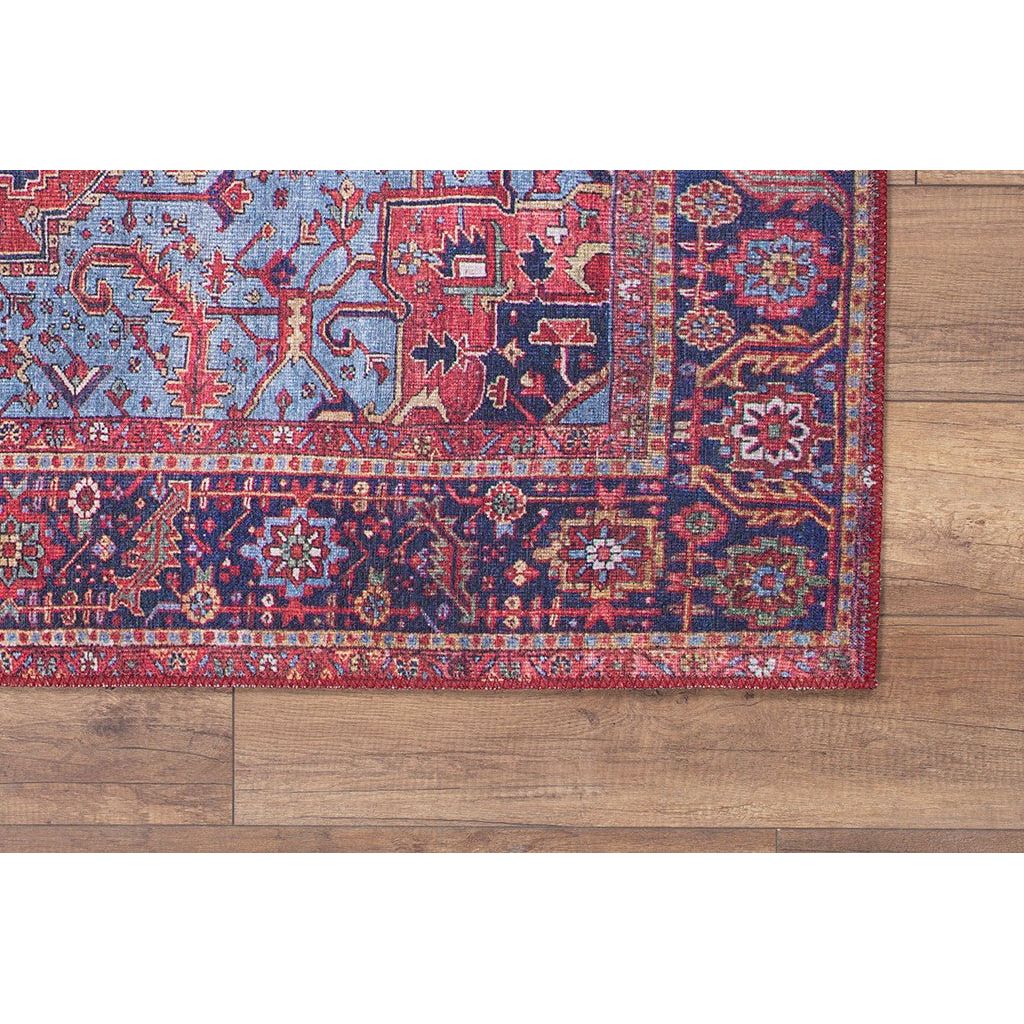 Covor Blues Chenille, 150x230 cm, forma dreptunghiulara, material poliester, caramiziu, AL 162