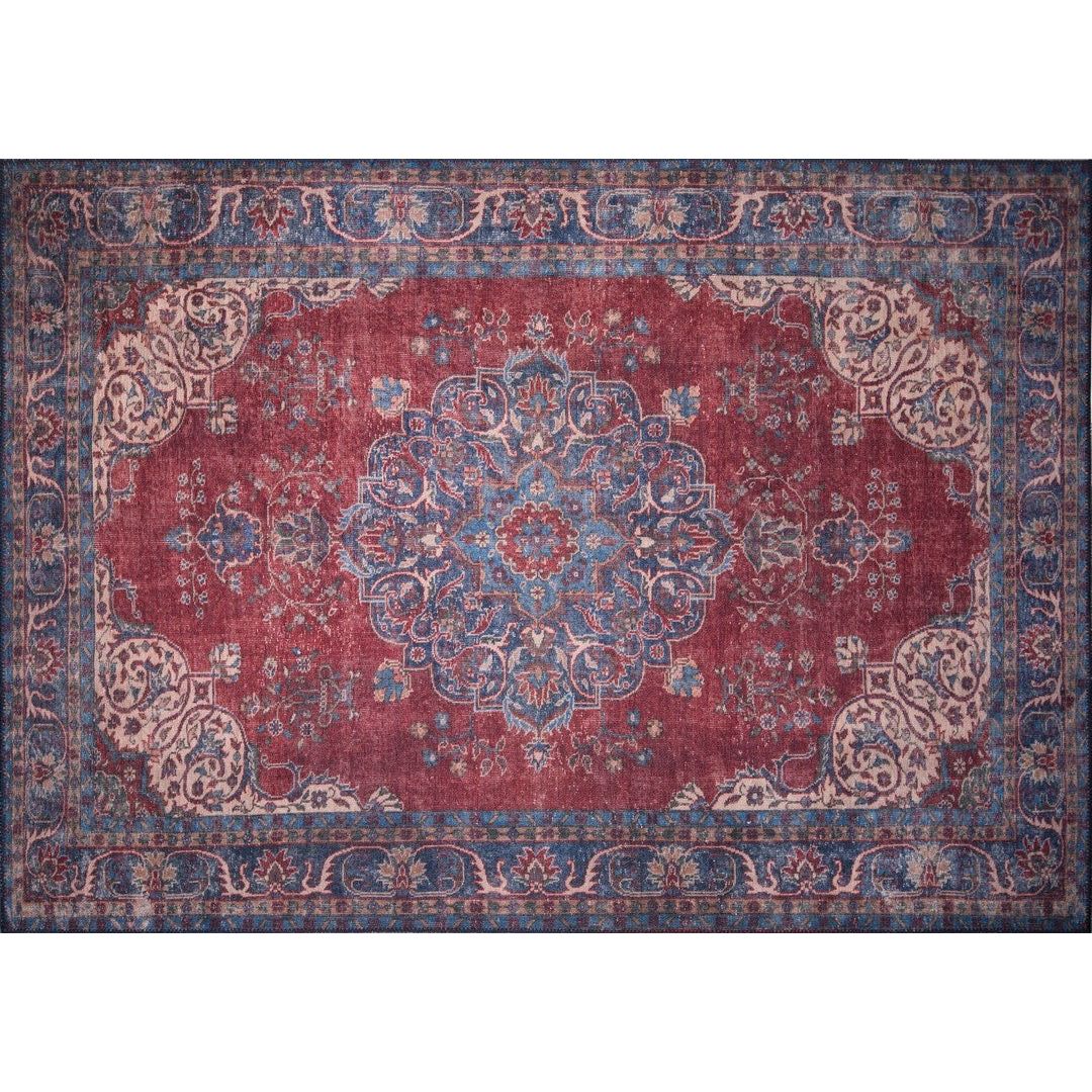 Covor Blues Chenille, 150x230 cm, forma dreptunghiulara, material poliester, multicolor, AL 88