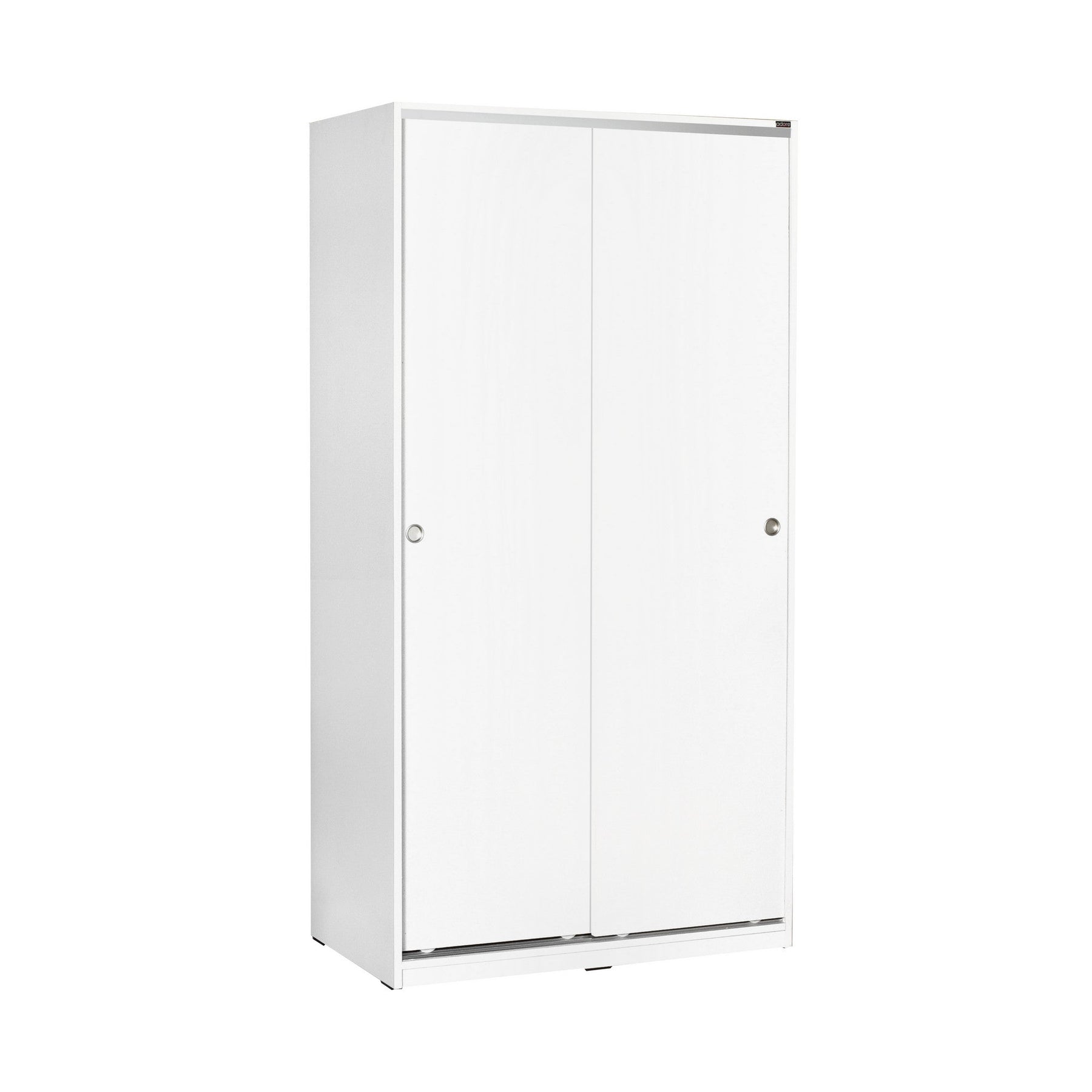 Dulap SWD-436-BB-2, alb, PAL melaminat, 94x182x52 cm