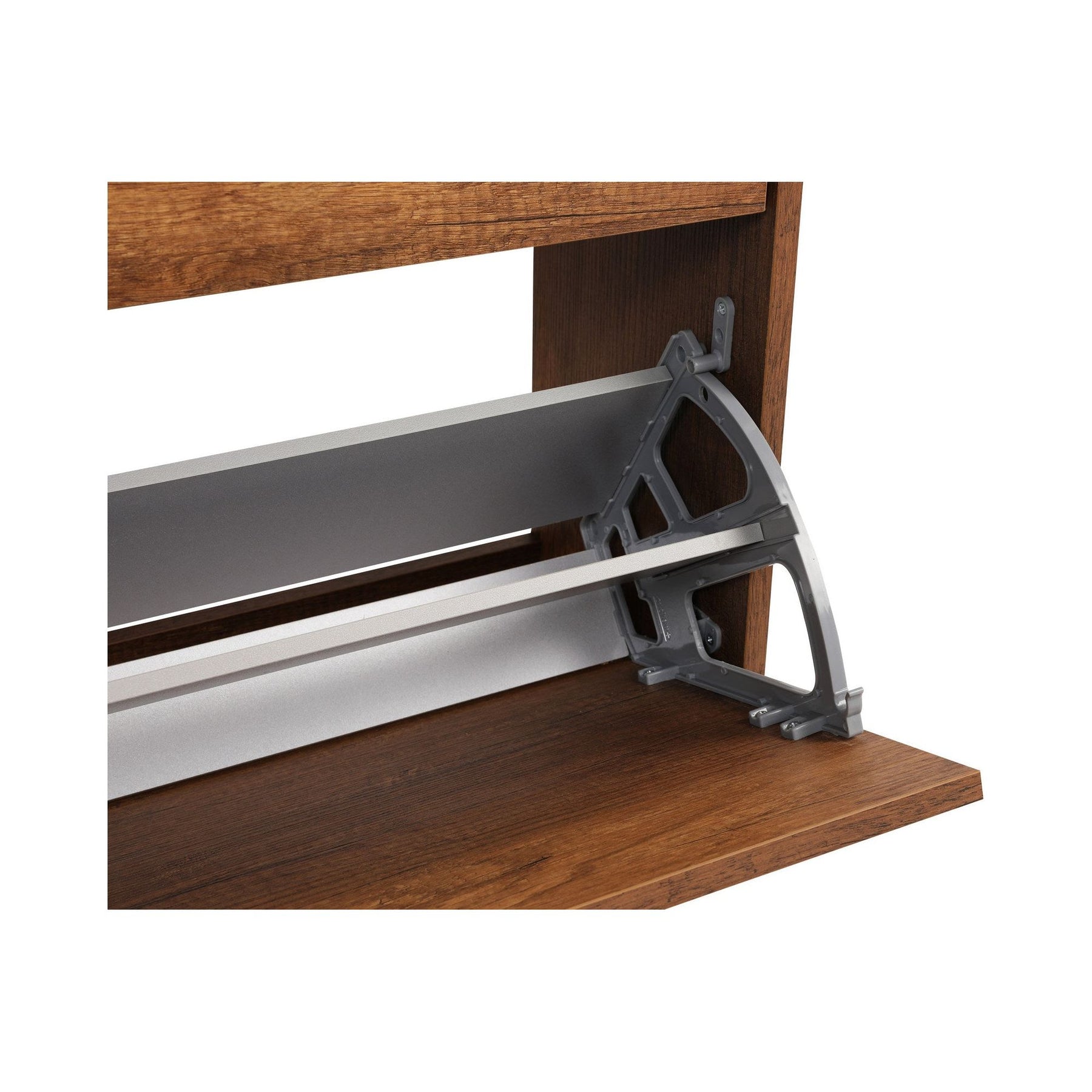 Pantofar SHC-431-OO-1, din PAL melaminat, nuc, 75x29x128 cm