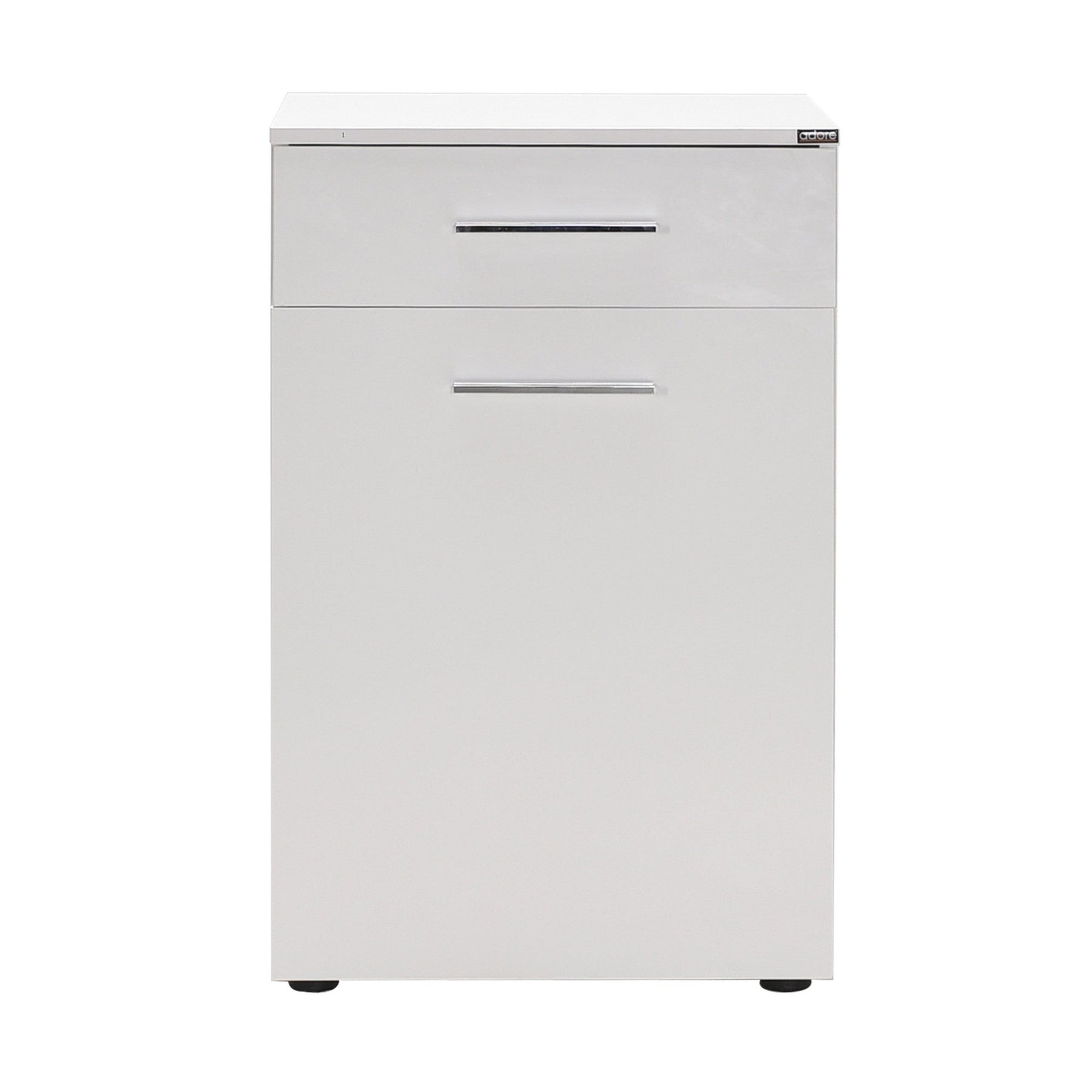 Dulap baie ADR-611-PP-1, alb, PAL, 52x38x83 cm