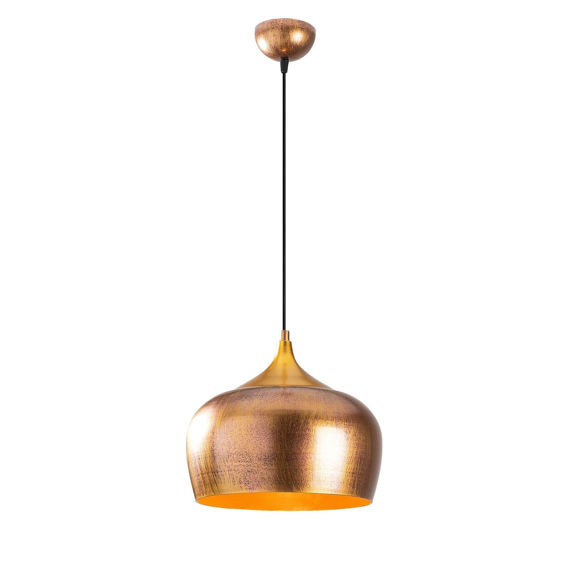 Lustra Berceste - 211-S, corp metalic, cupru, 30x30x123 cm