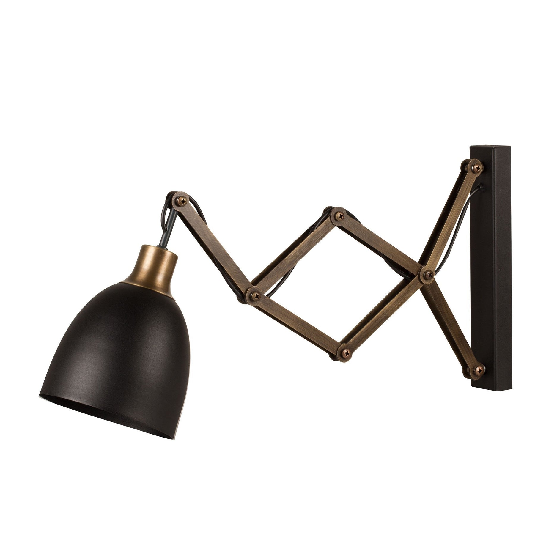Lampa de perete Sivani, MR - 725, cadru metalic, 15x35/62x30 cm