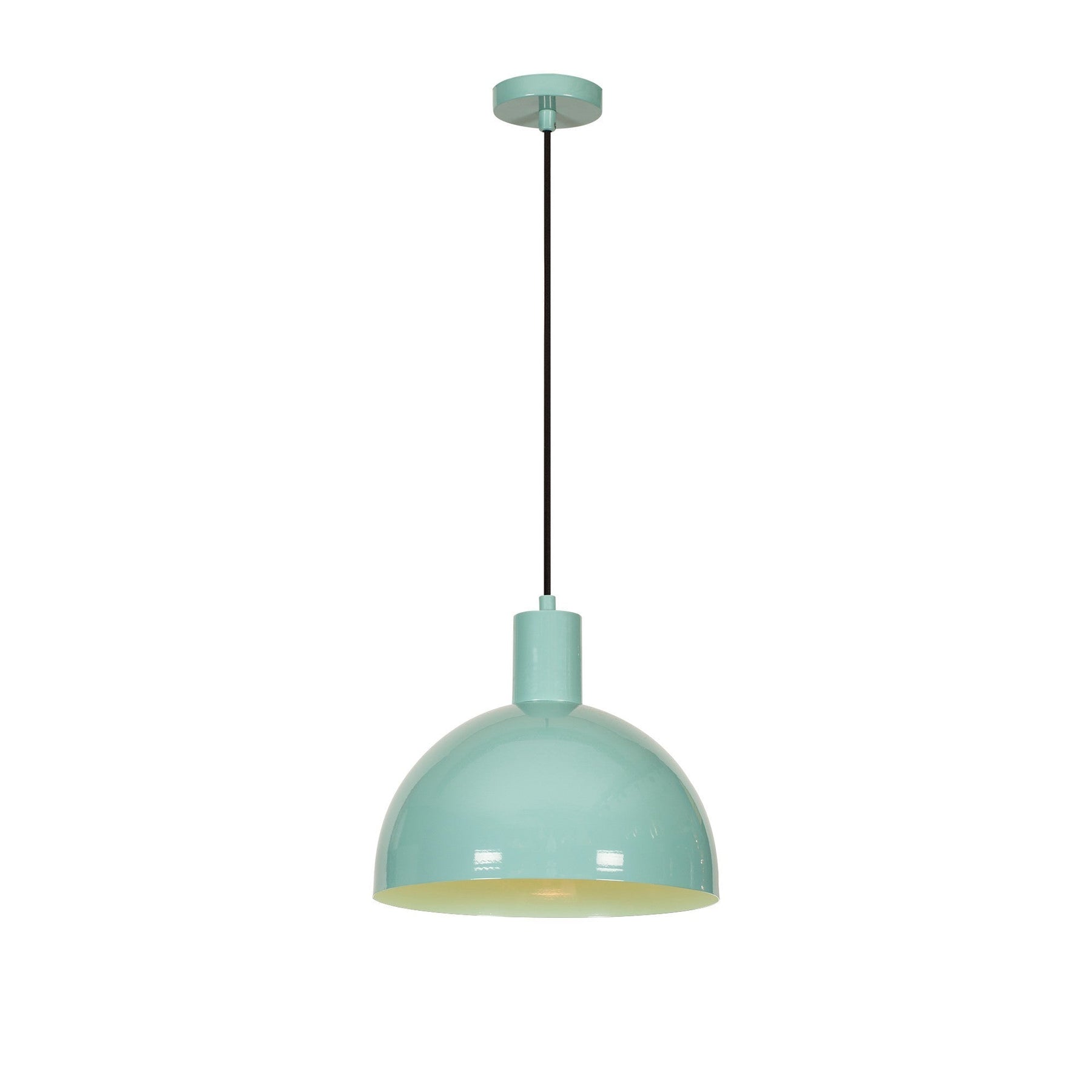 Lustra Sivani, MR - 993, metal, verde menta, 30x117 cm