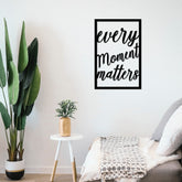 Accesoriu decorativ Every, negru, metal, 40x60 cm