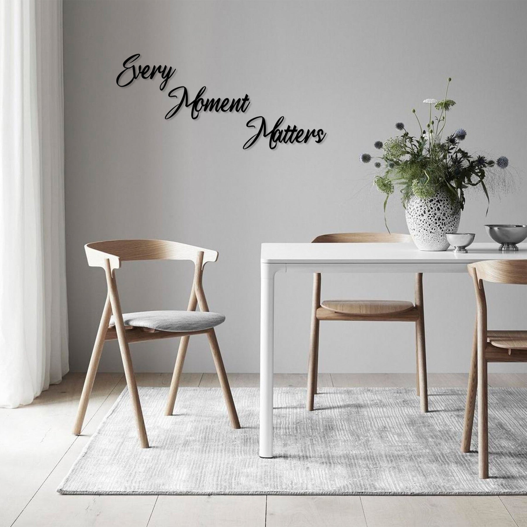 Accesoriu decorativ Every, negru, 40x50 cm