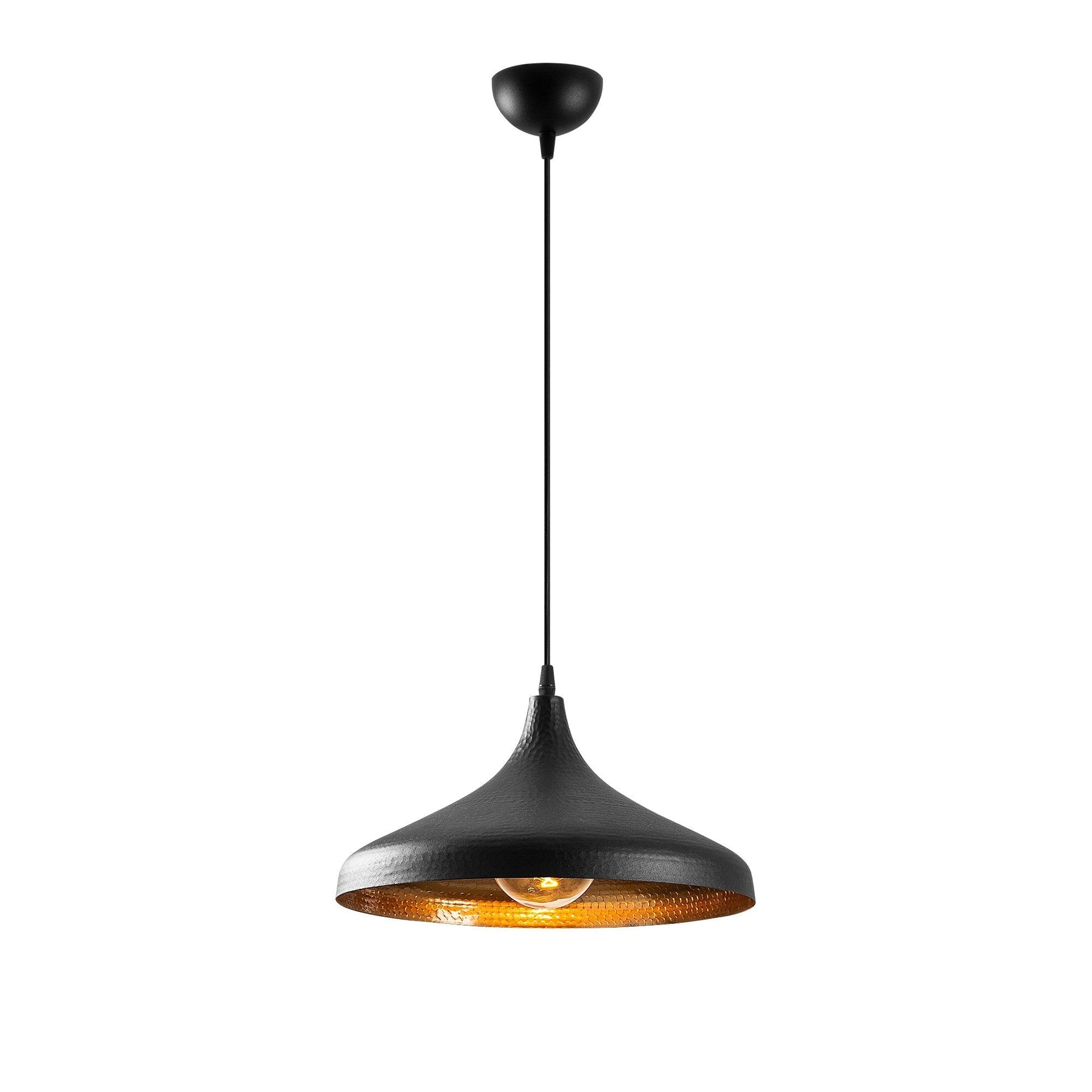Lustra Tattoo, 2641, cadru metalic, negru, 36x36x118 cm