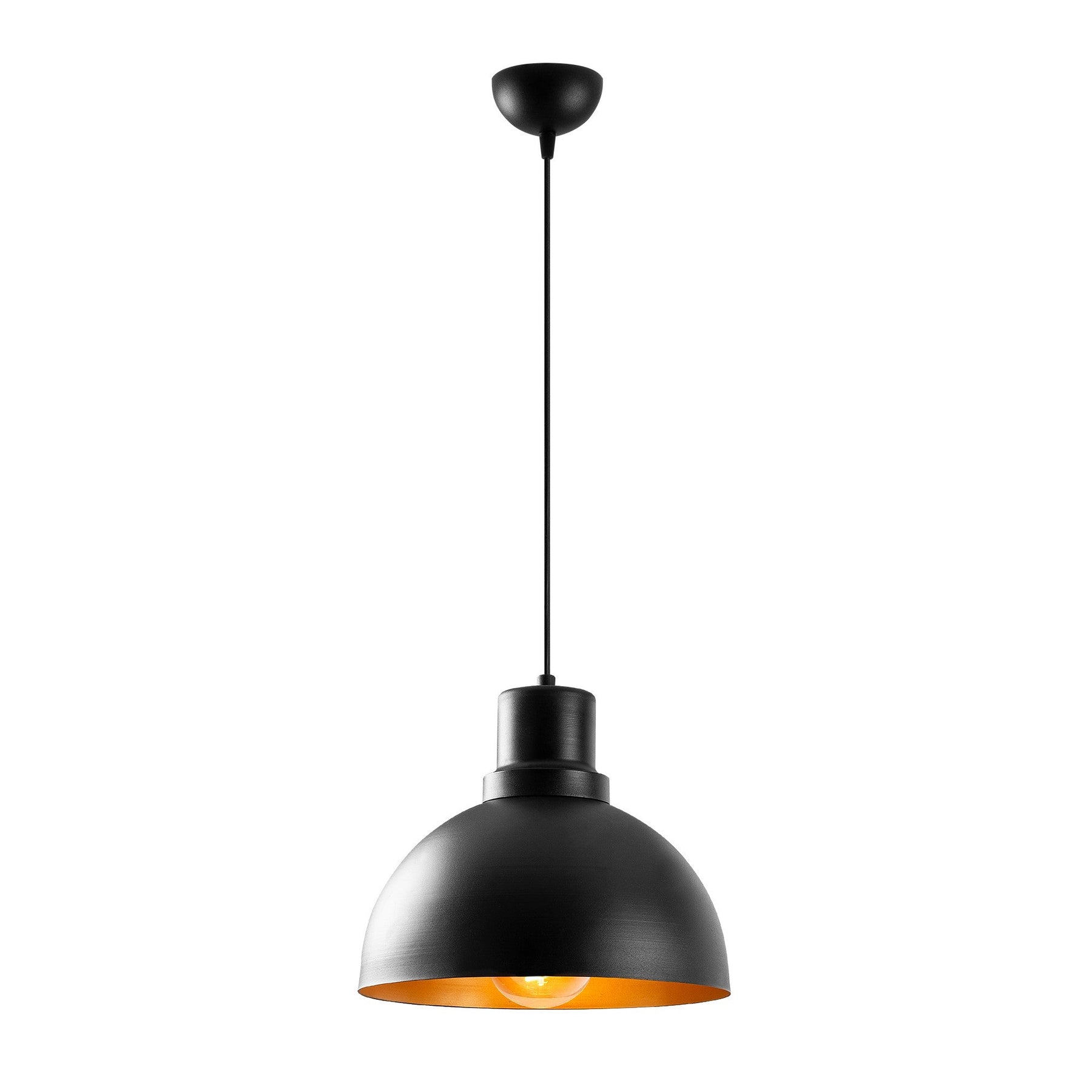 Lustra Dodo, 2666, cadru metalic, negru, 21x21x114 cm