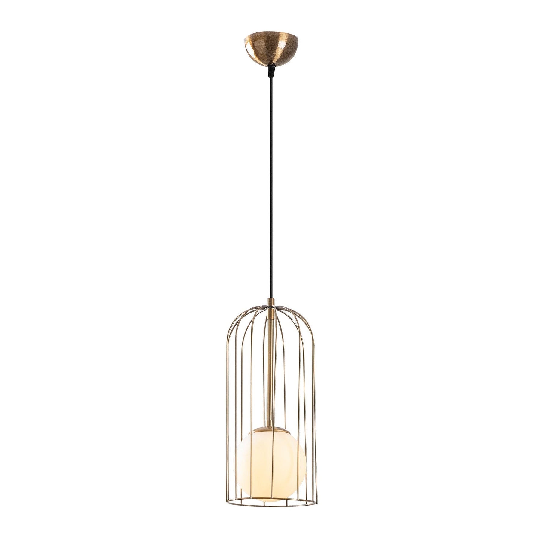 Lustra Tweety, 2915, cadru metalic, auriu, 17x17x59x139 cm