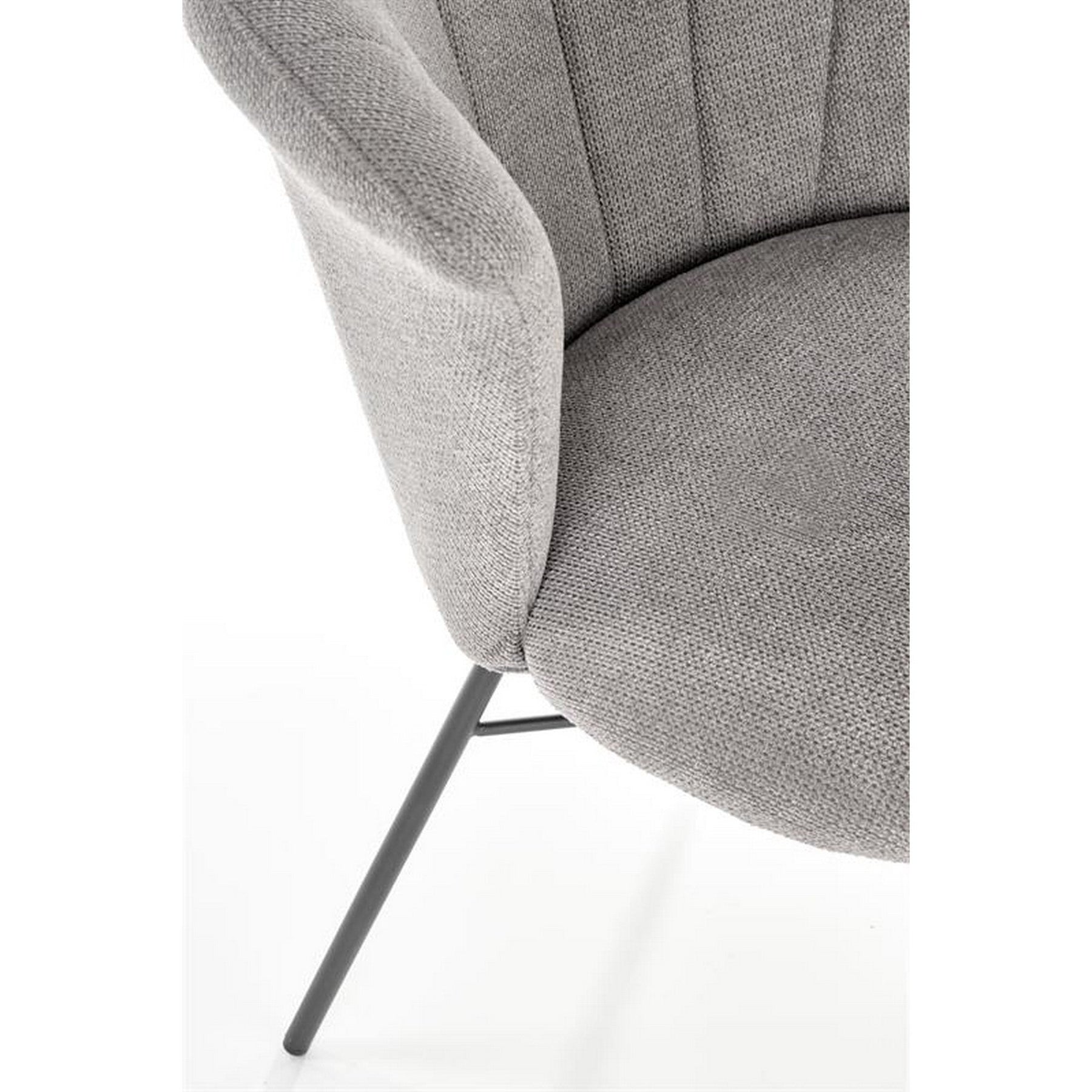 Scaun K459, stofa gri, 60x59x79 cm