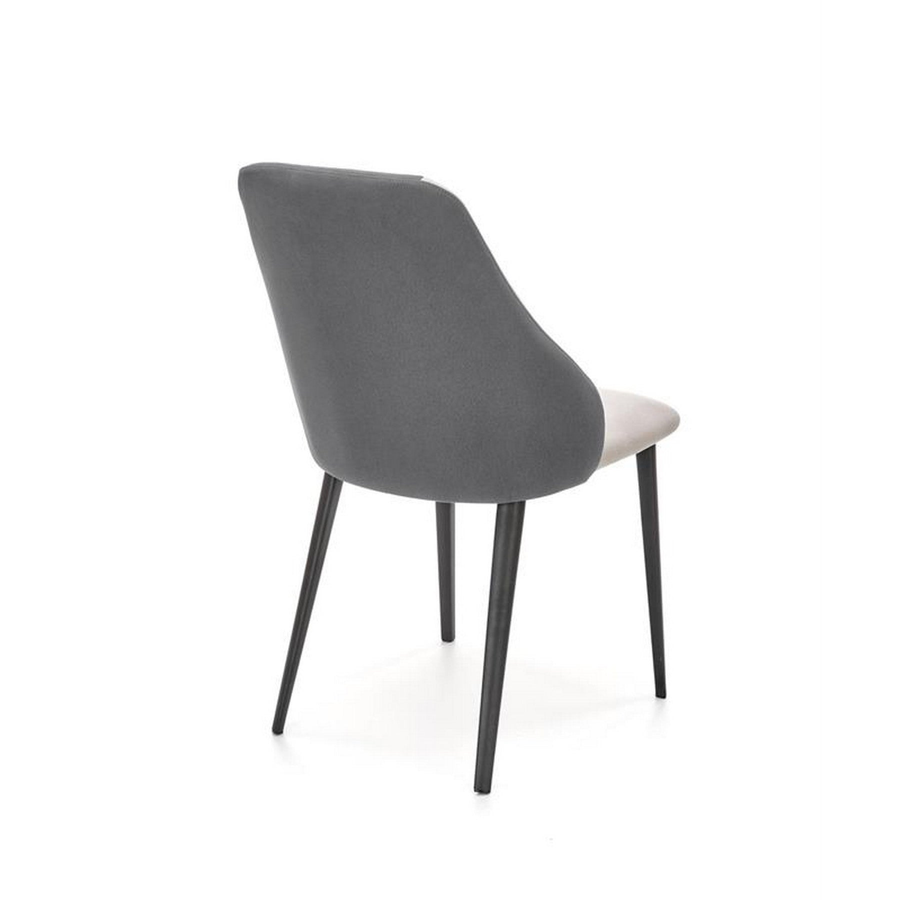 Scaun K470, stofa gri, 48x62x85 cm