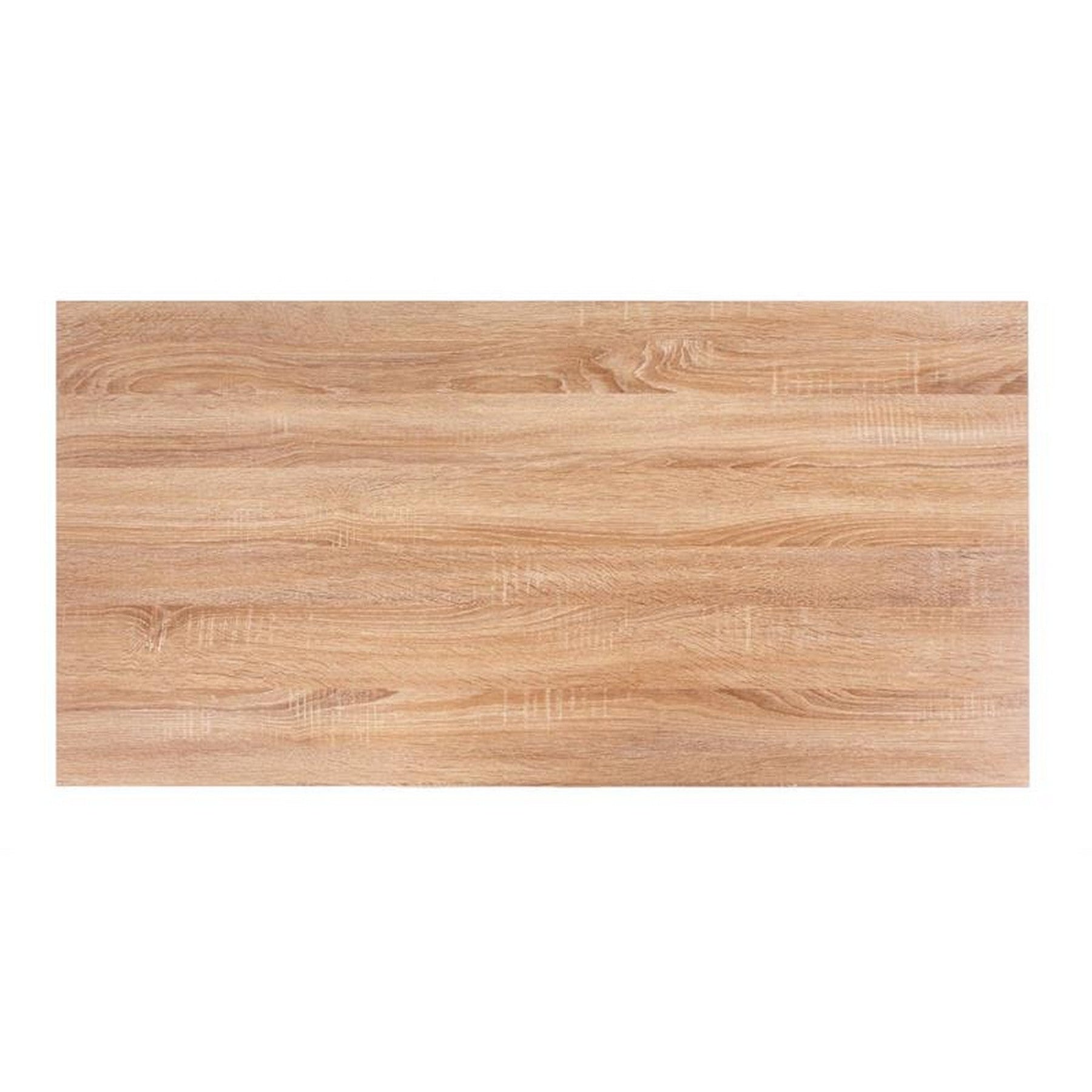 Birou B44, sonoma/negru, 120x60x77 cm