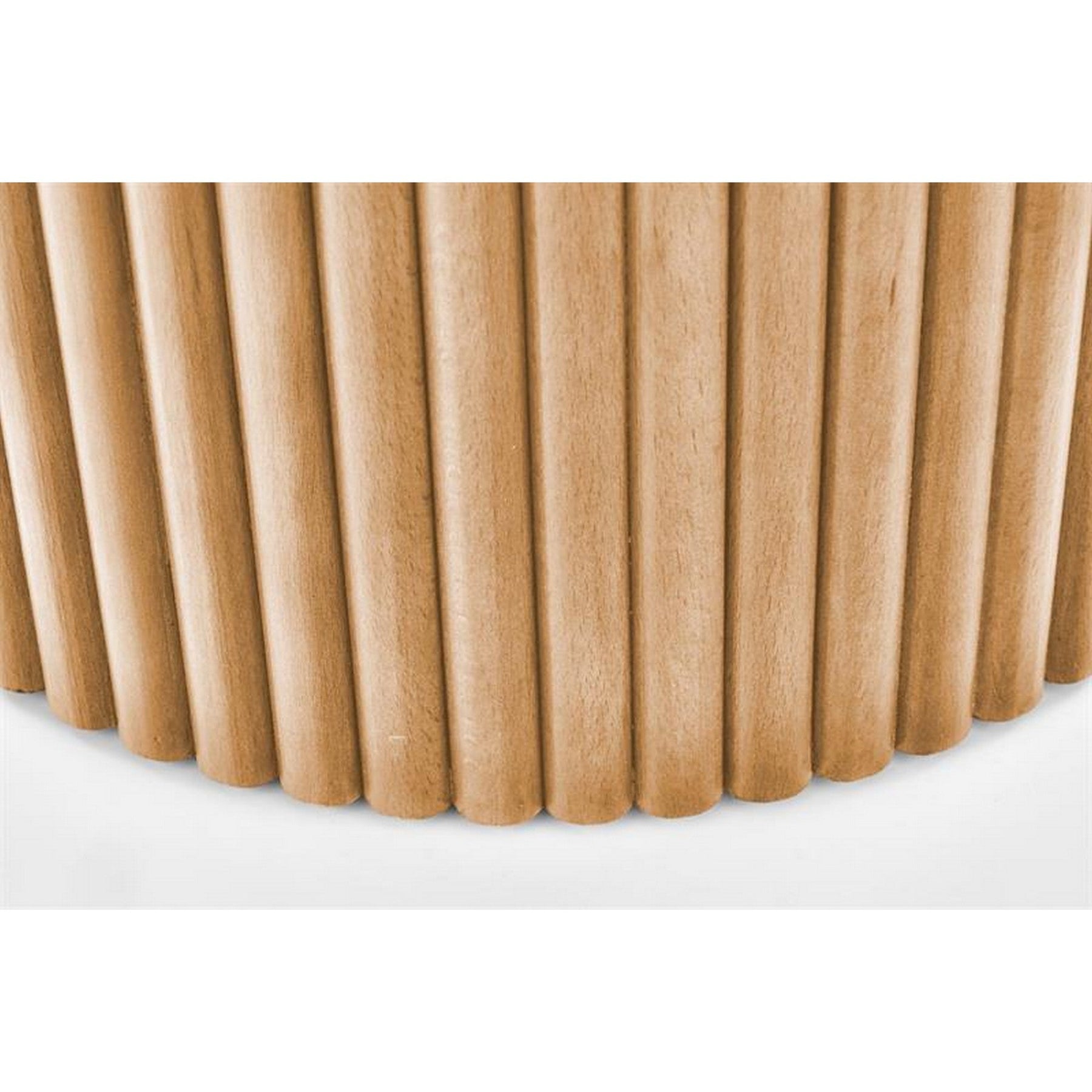 Masuta cafea rotunda din lemn Woody, 80x41 cm