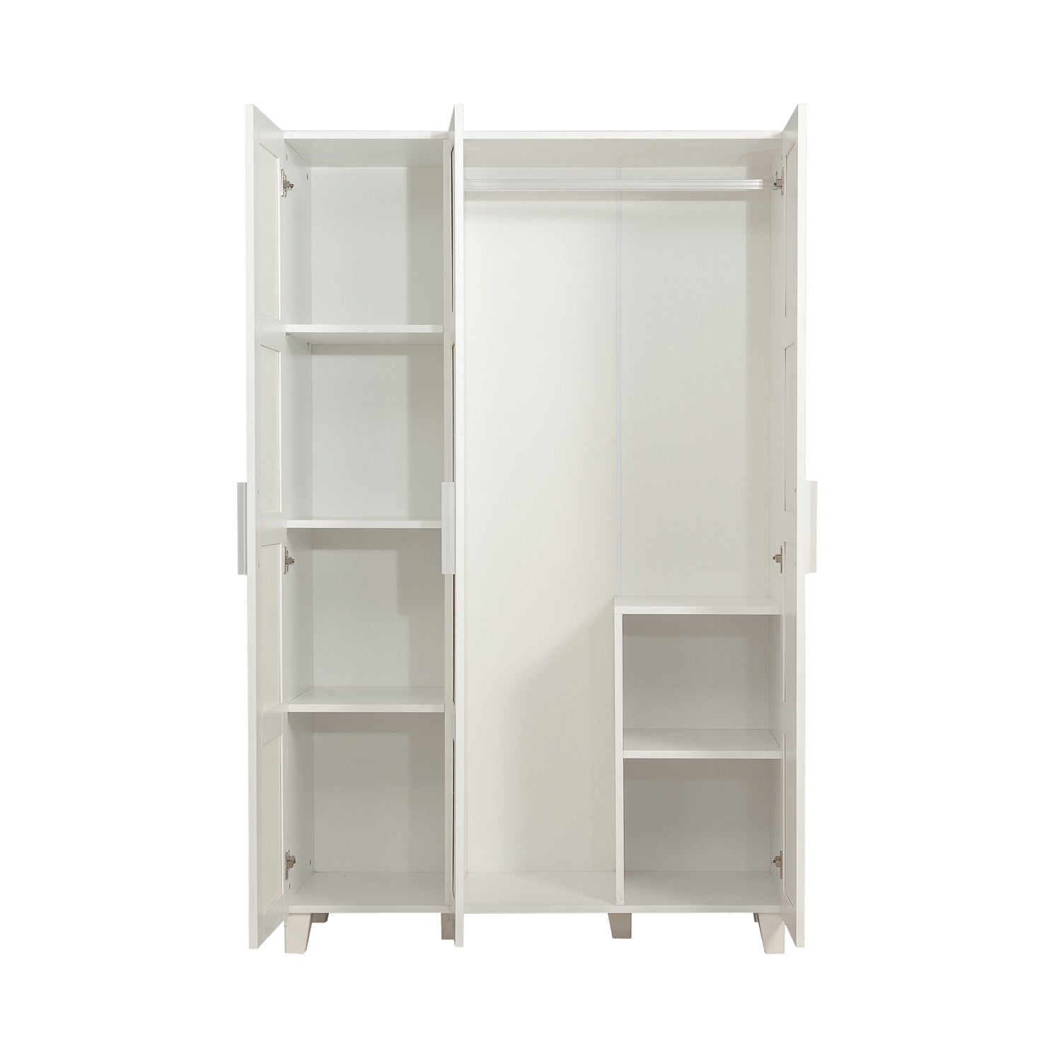 Dulap Hedera 1, din PAL melaminat, alb, 120x48x189 cm