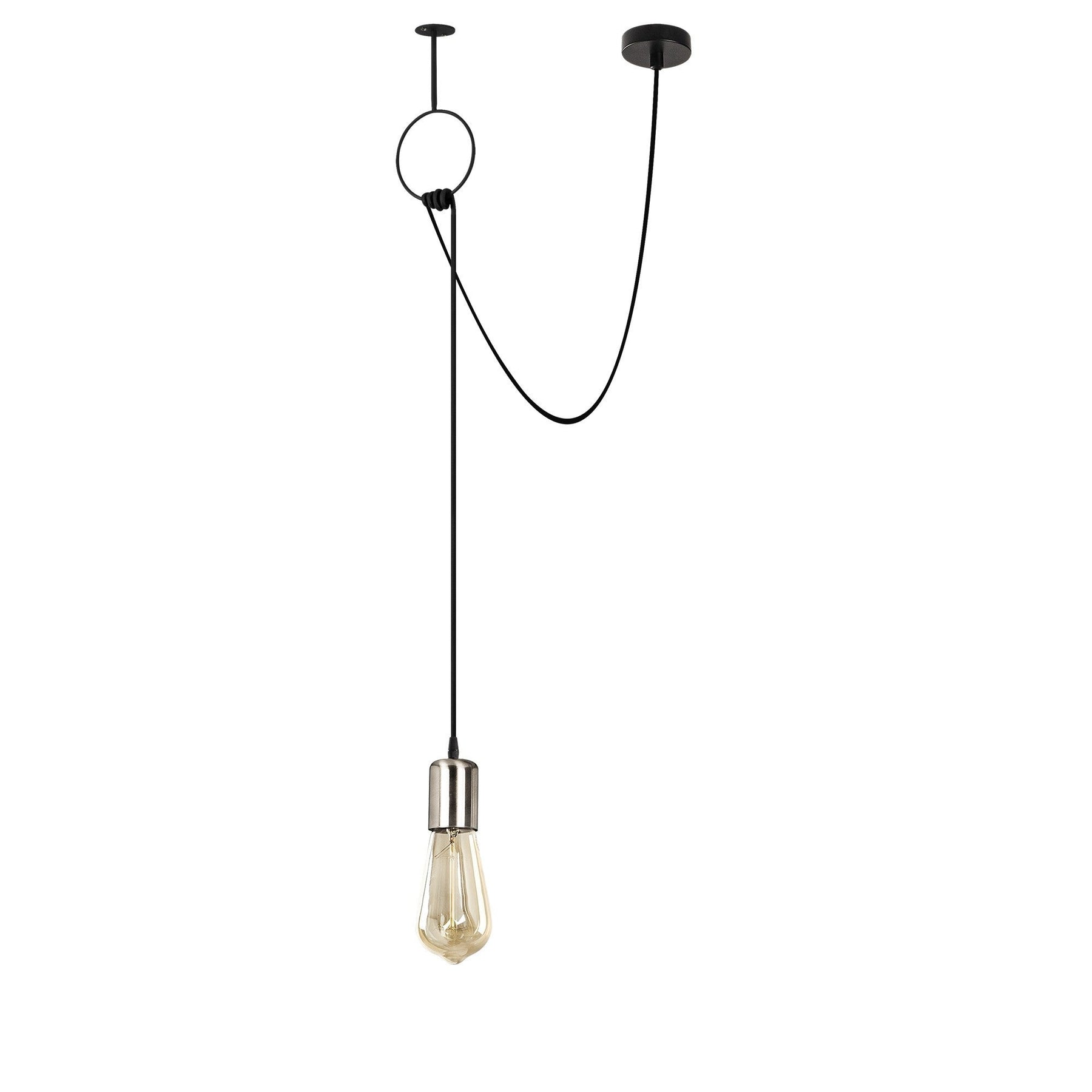 Lustra pe cablu Sırın, 6831, metal, 60x5x111 cm
