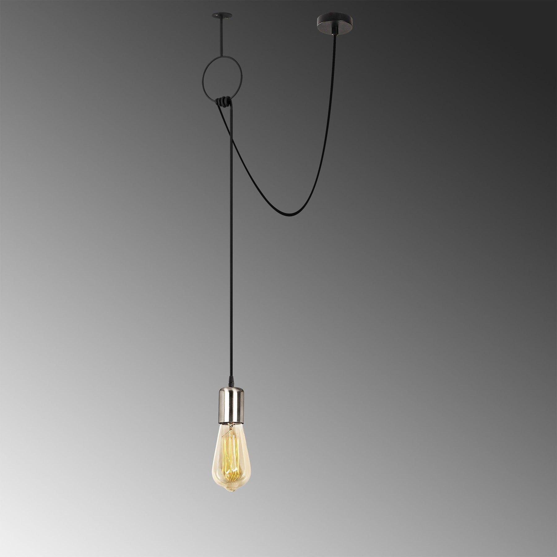 Lustra pe cablu Sırın, 6831, metal, 60x5x111 cm
