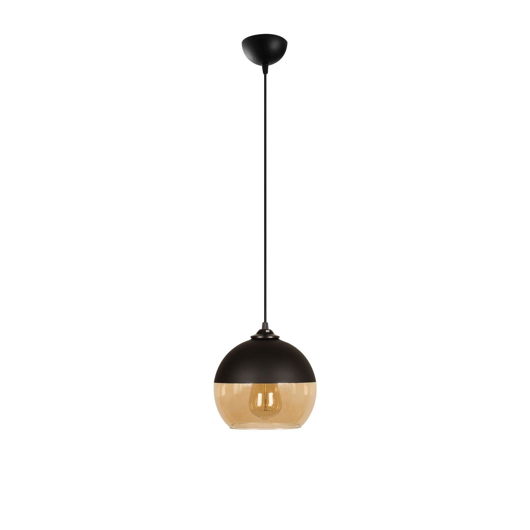Lustra Camini-MR-869, negru, metal, 20x116x20 cm