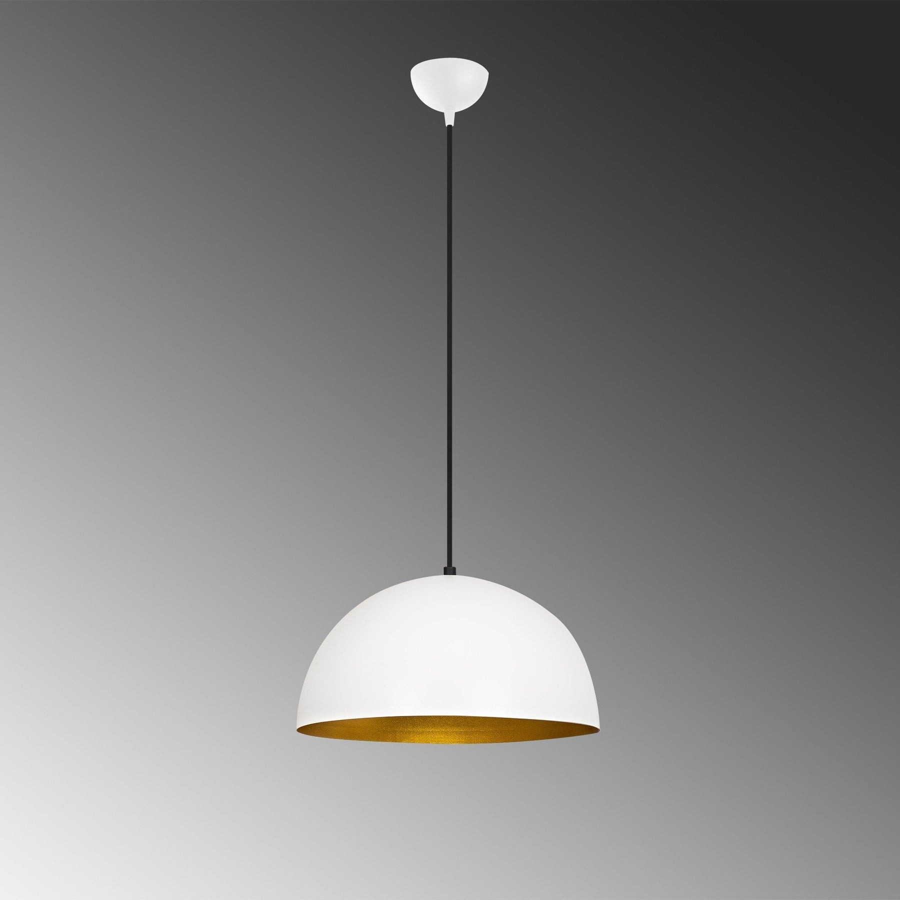 Lustra Sivani, MR - 718, corp metalic, alb, 40x116 cm