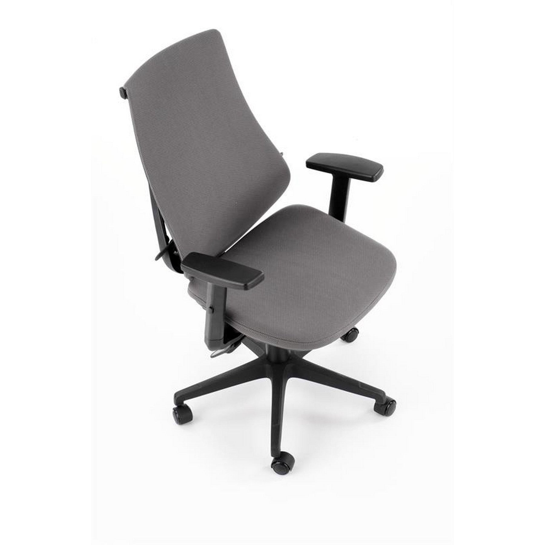 Scaun birou Rubio, gri, 66x60x101/109 cm
