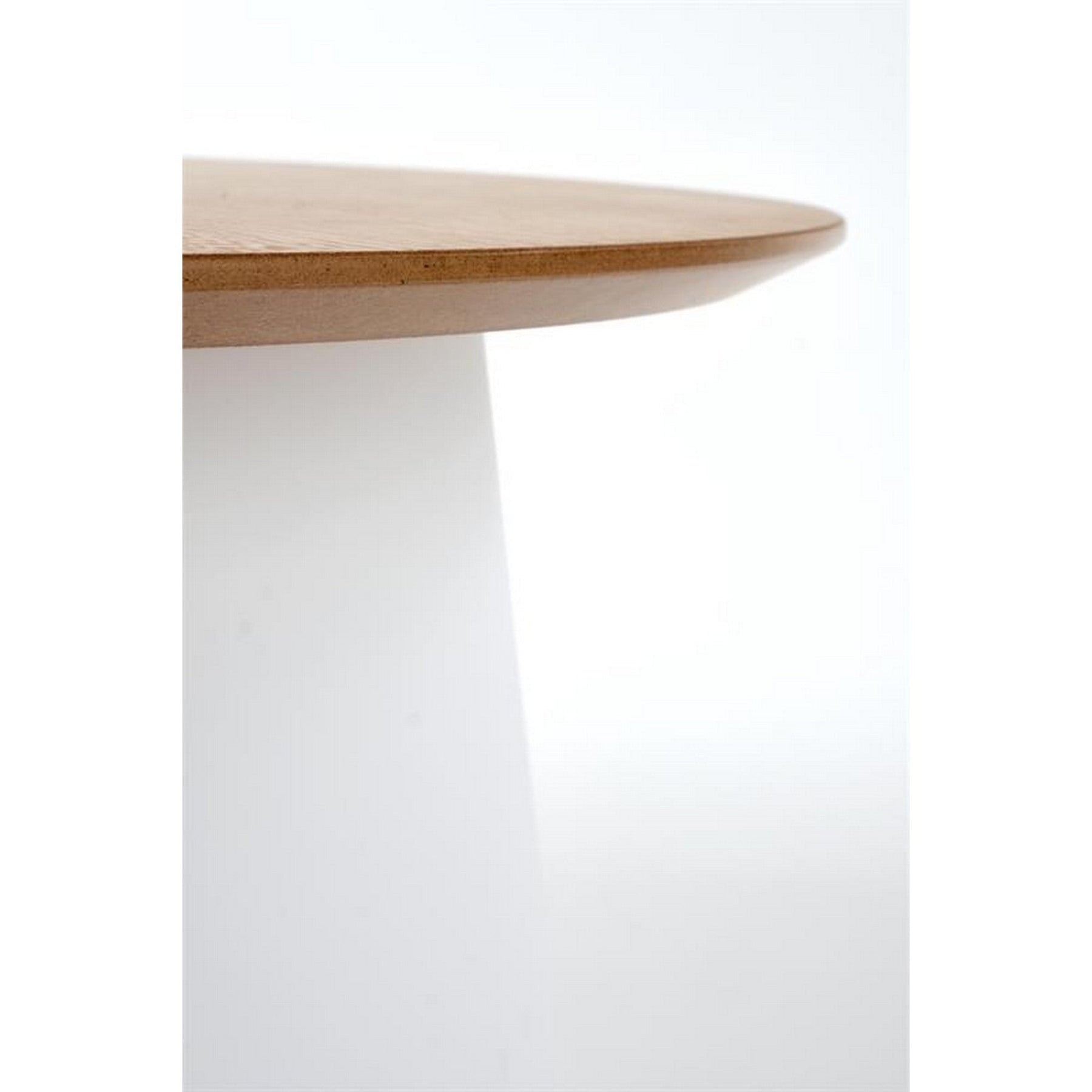 Masuta cafea Azzura, stejar natural/alb, 69x33 cm