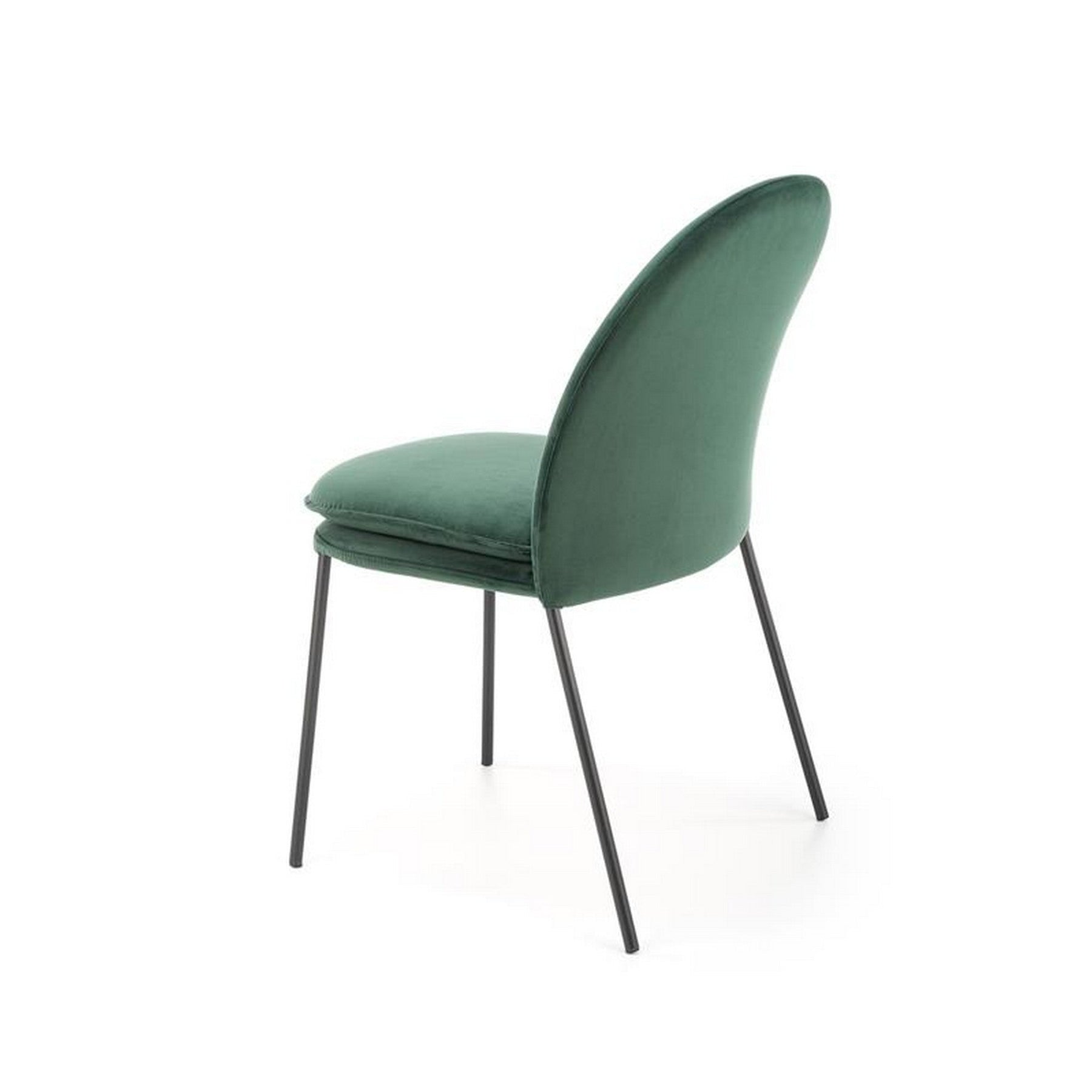 Scaun K443, verde, 50x58x84 cm